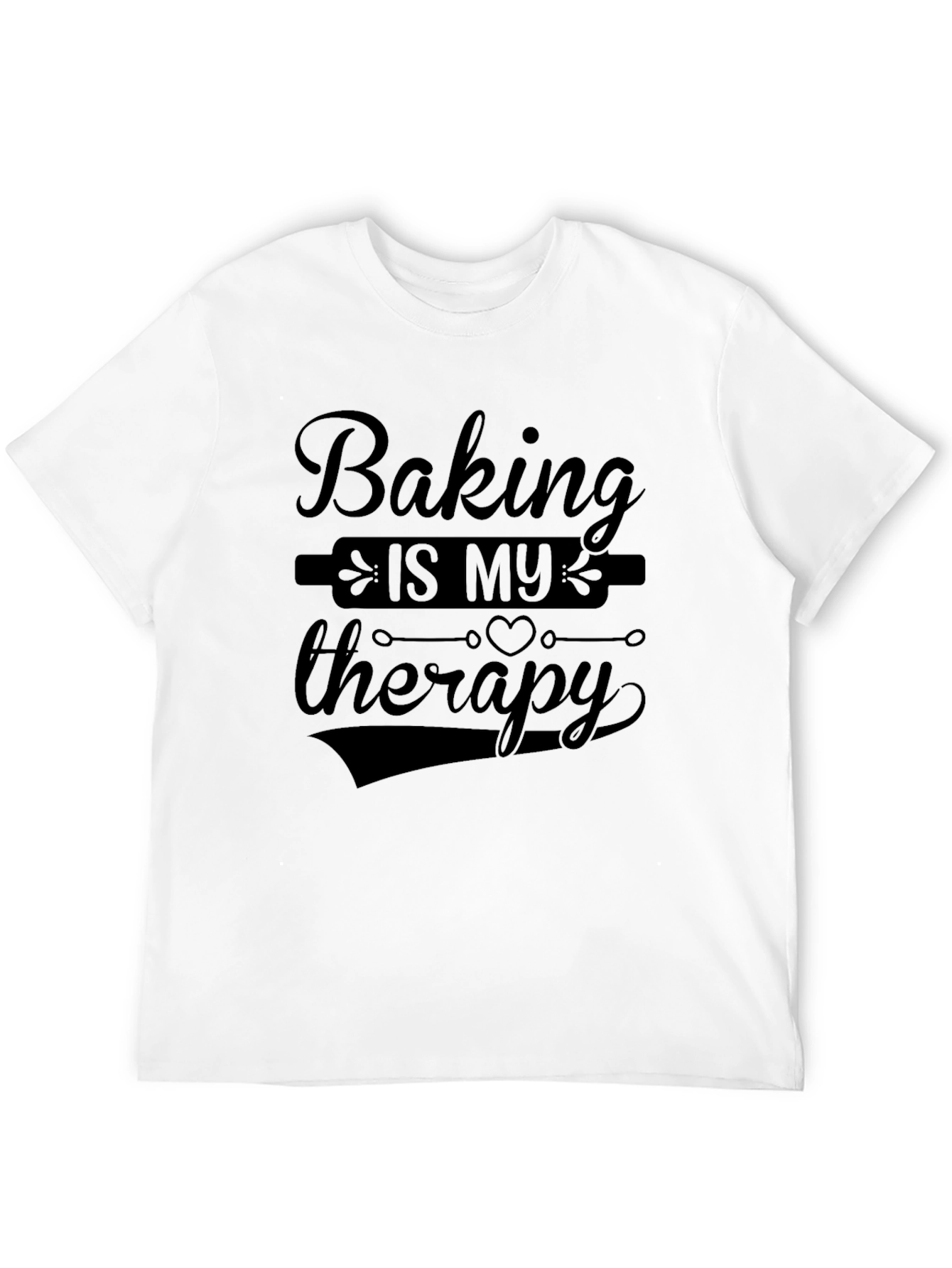 Baking Is My Therapy Graphic Tee