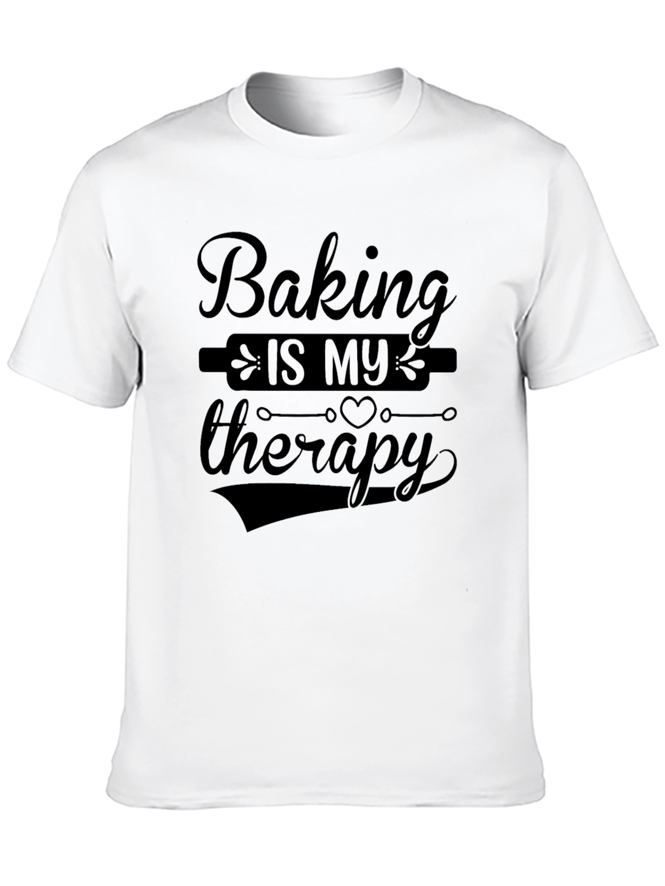 Baking Is My Therapy Graphic Tee