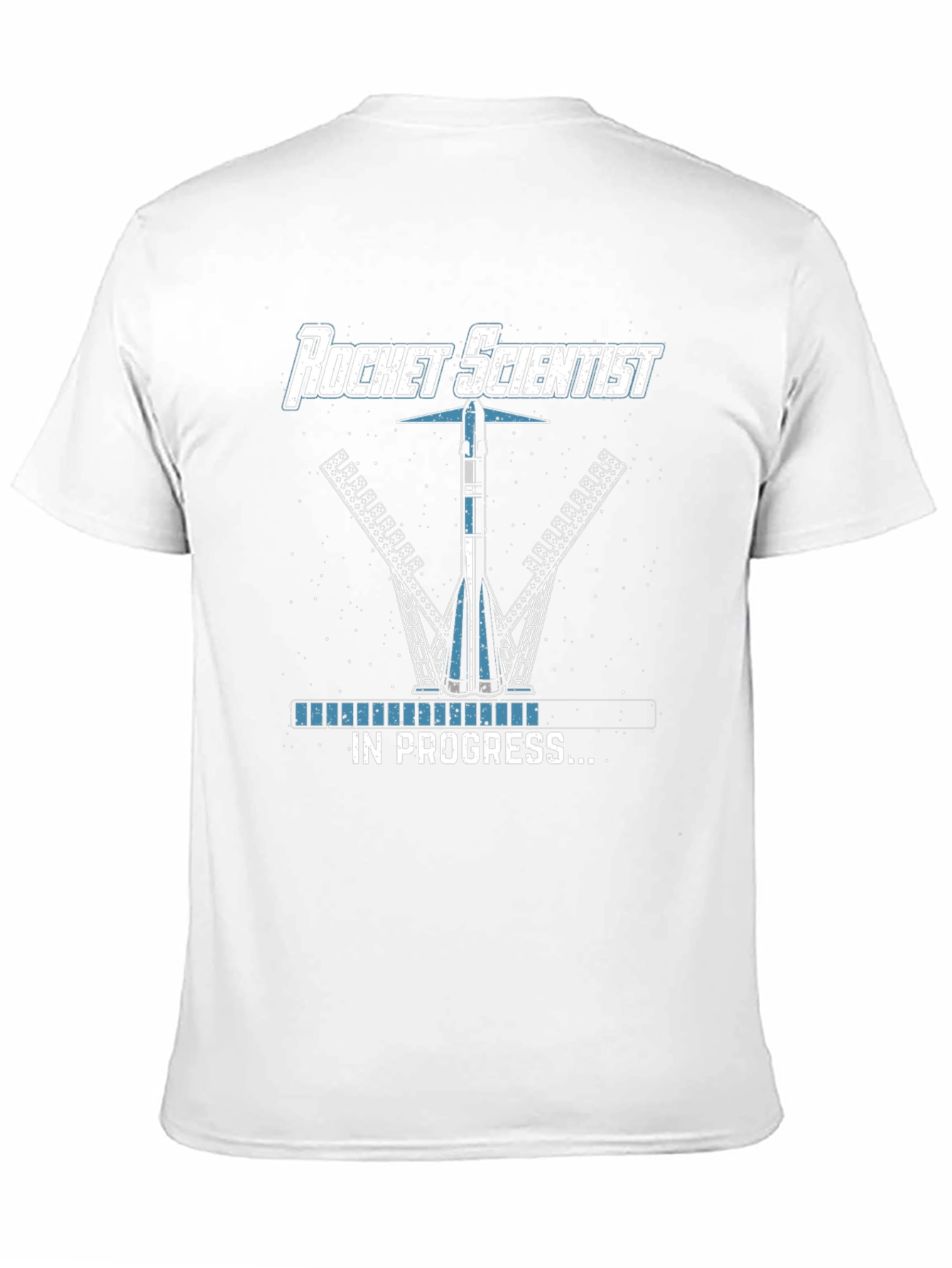 Rocket Scientist In Progress Black T-Shirt