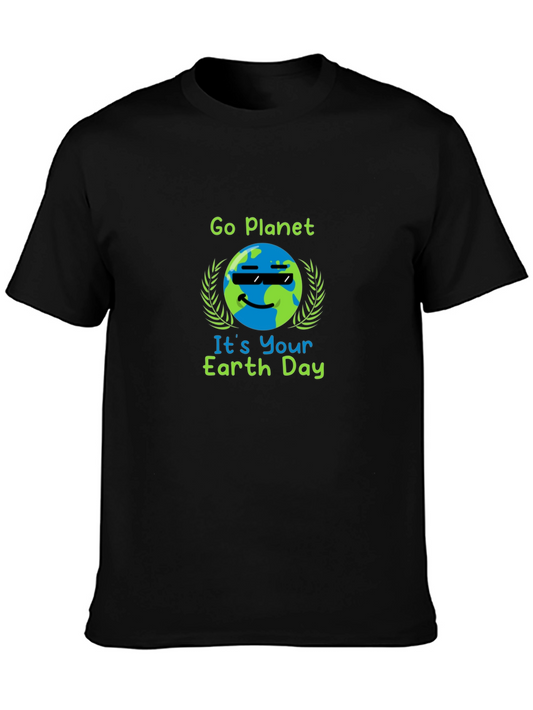 Go Planet T-Shirt Earth Day Tee