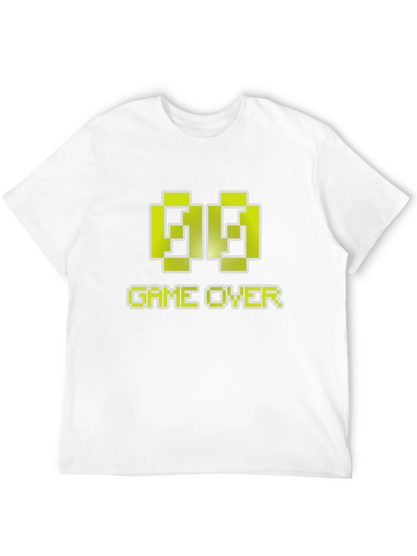 Game Over Pixel Art T-Shirt - Black