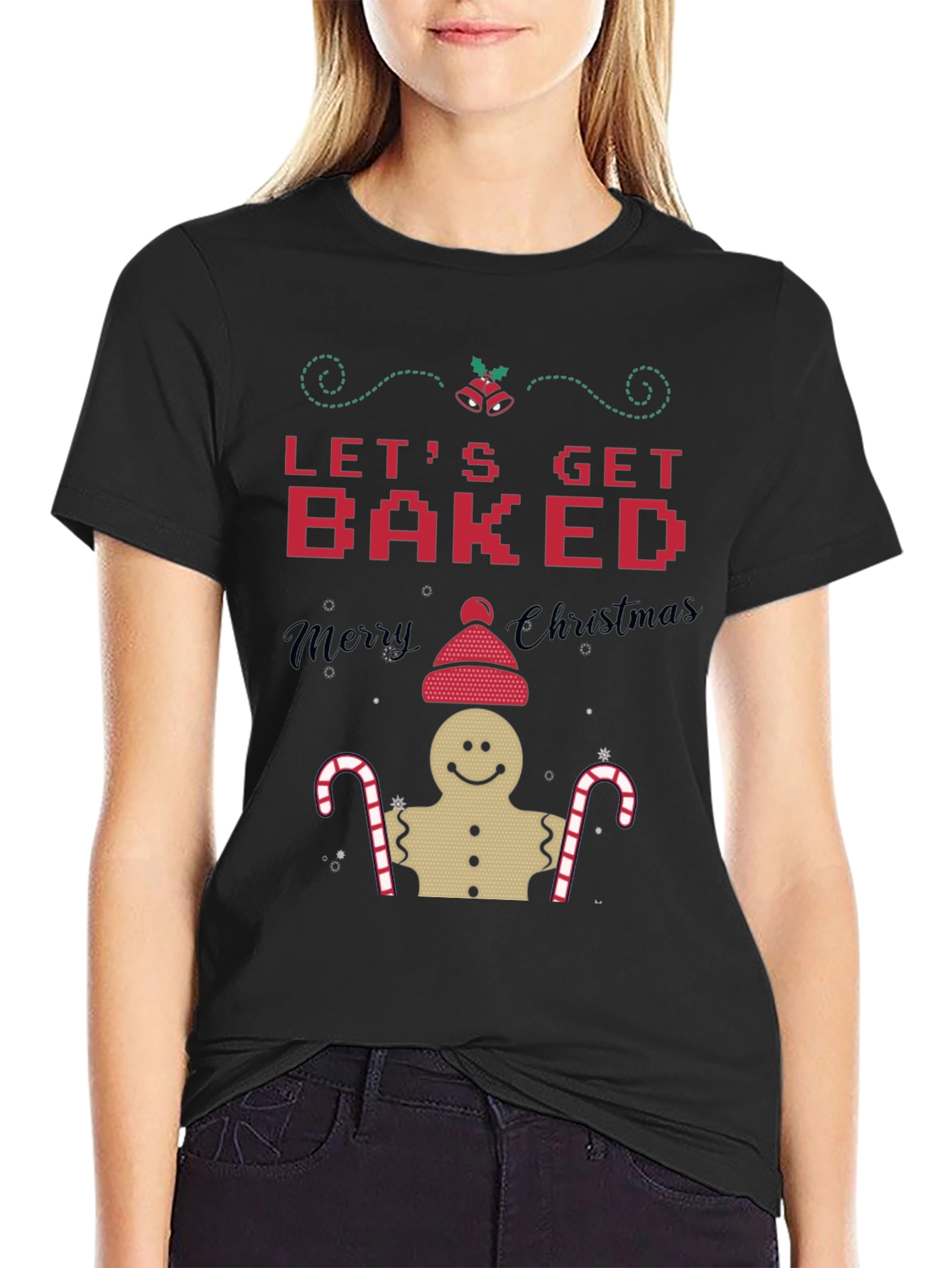Lets Get Baked Christmas T-Shirt