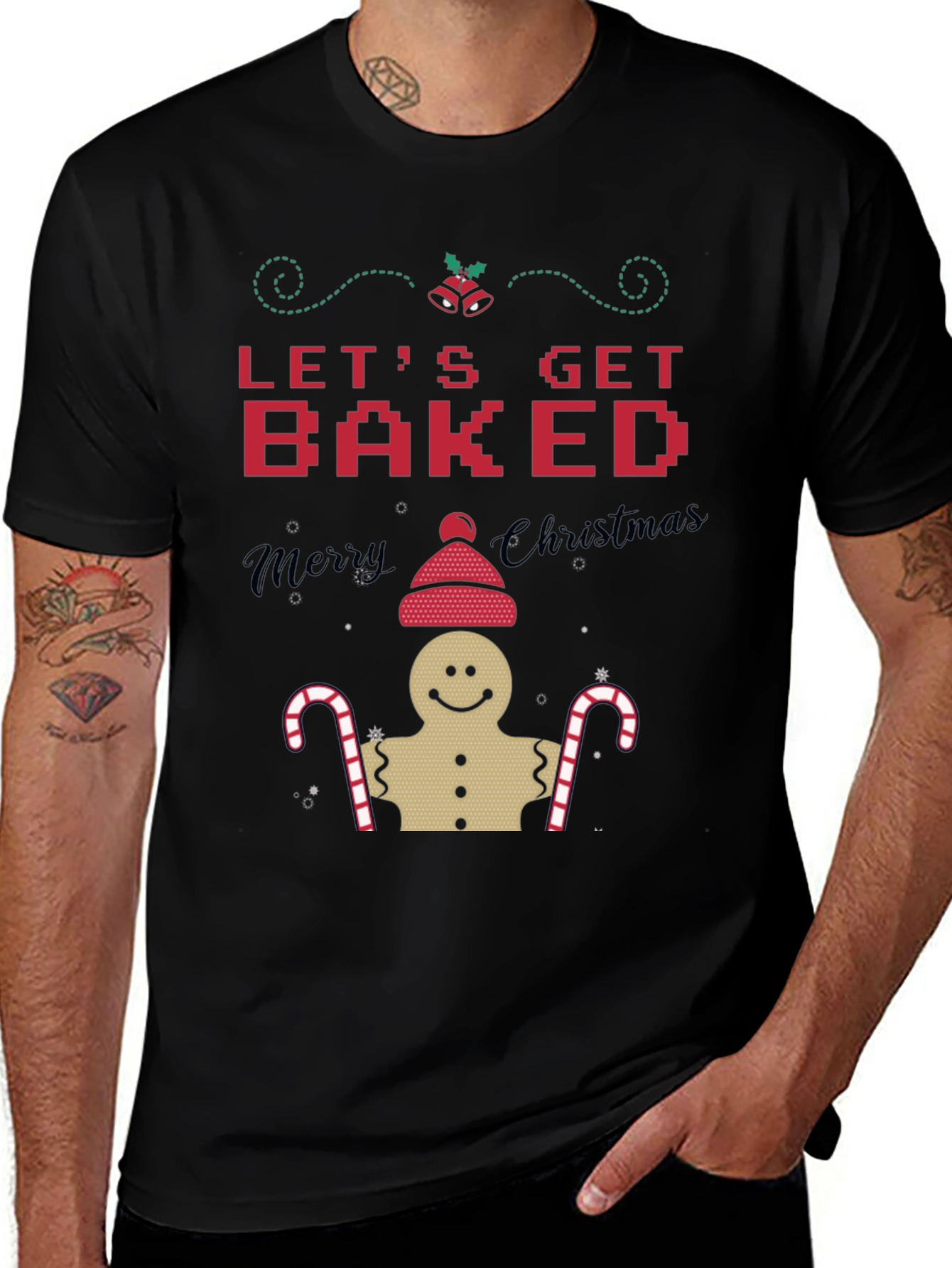 Lets Get Baked Christmas T-Shirt
