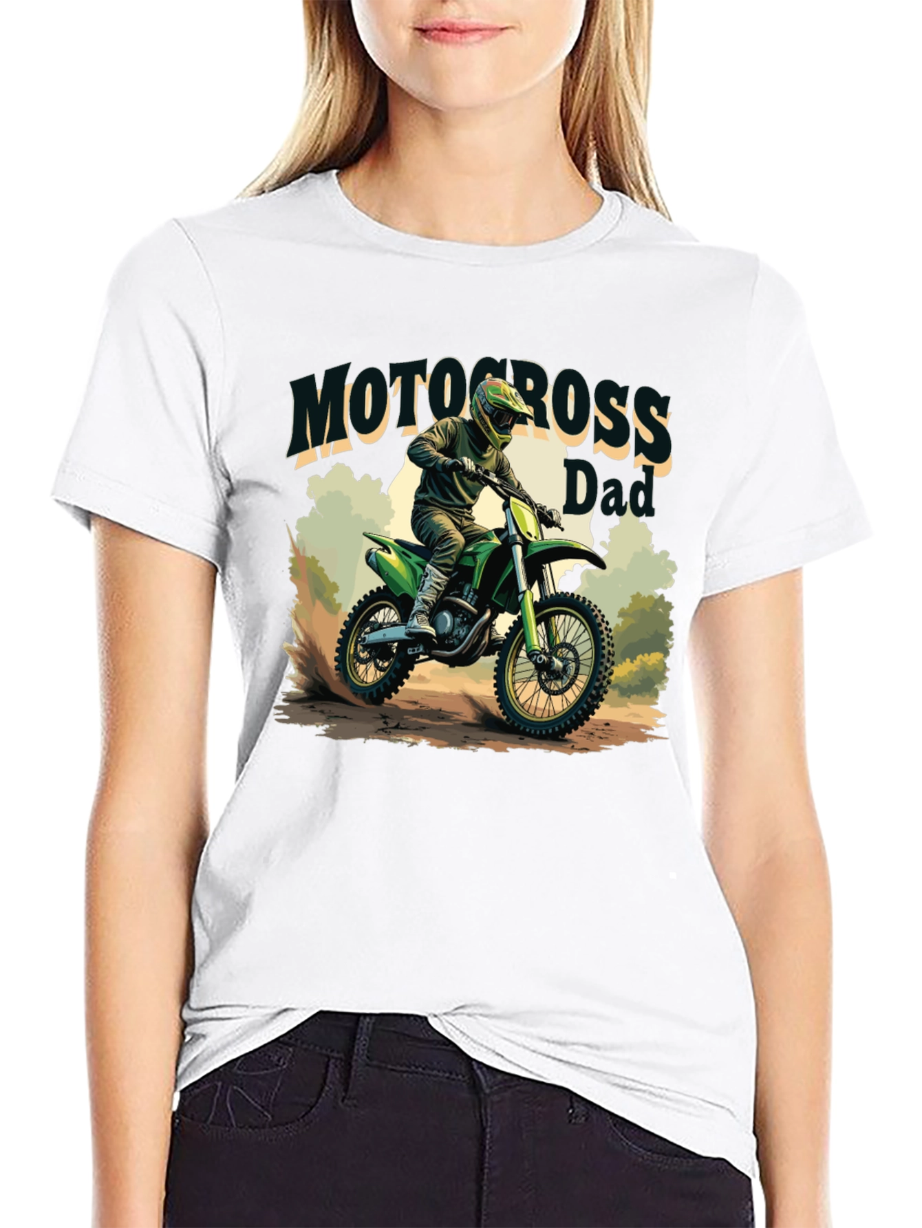 Motocross Dad Graphic Tee