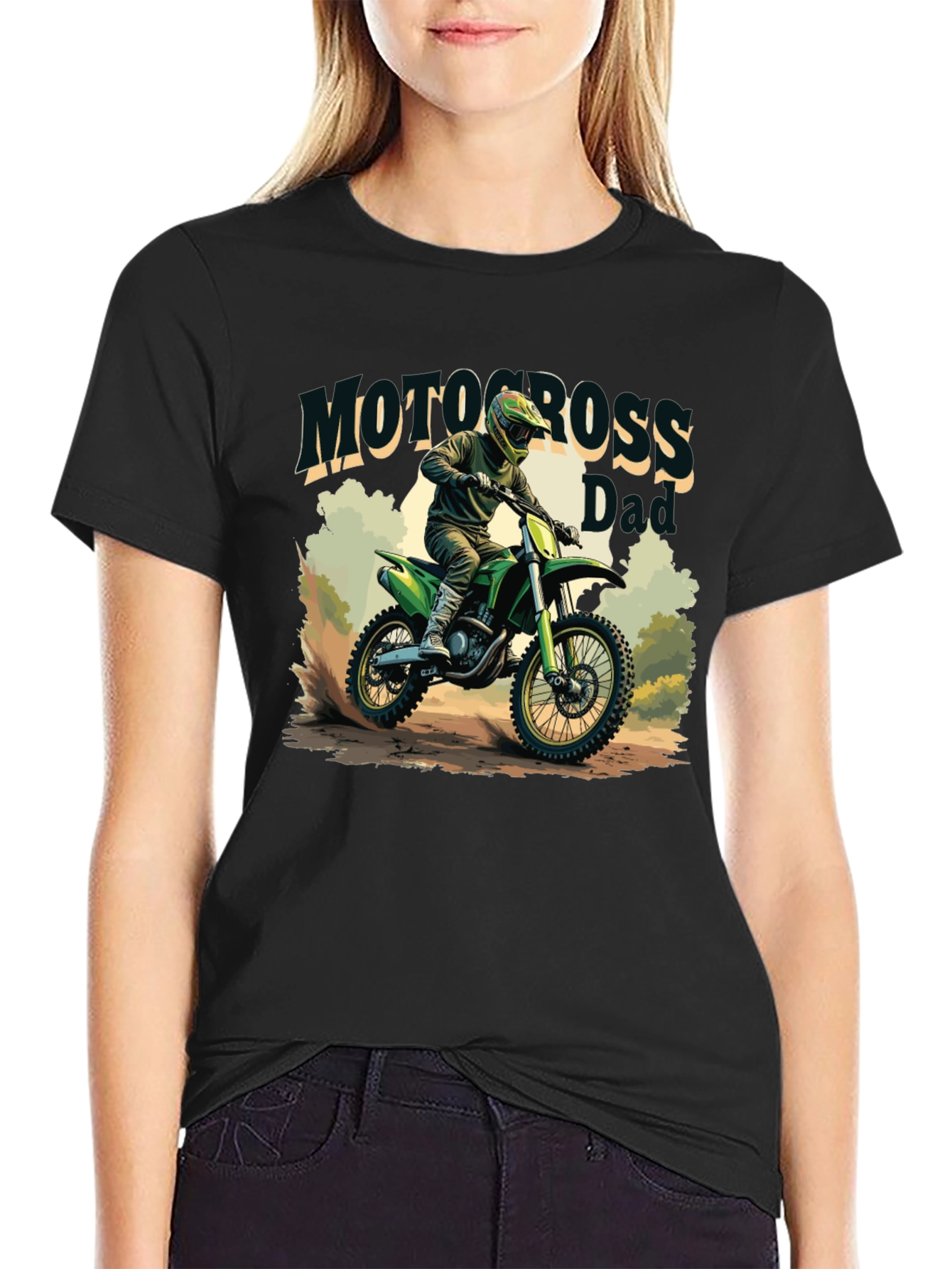 Motocross Dad Graphic Tee