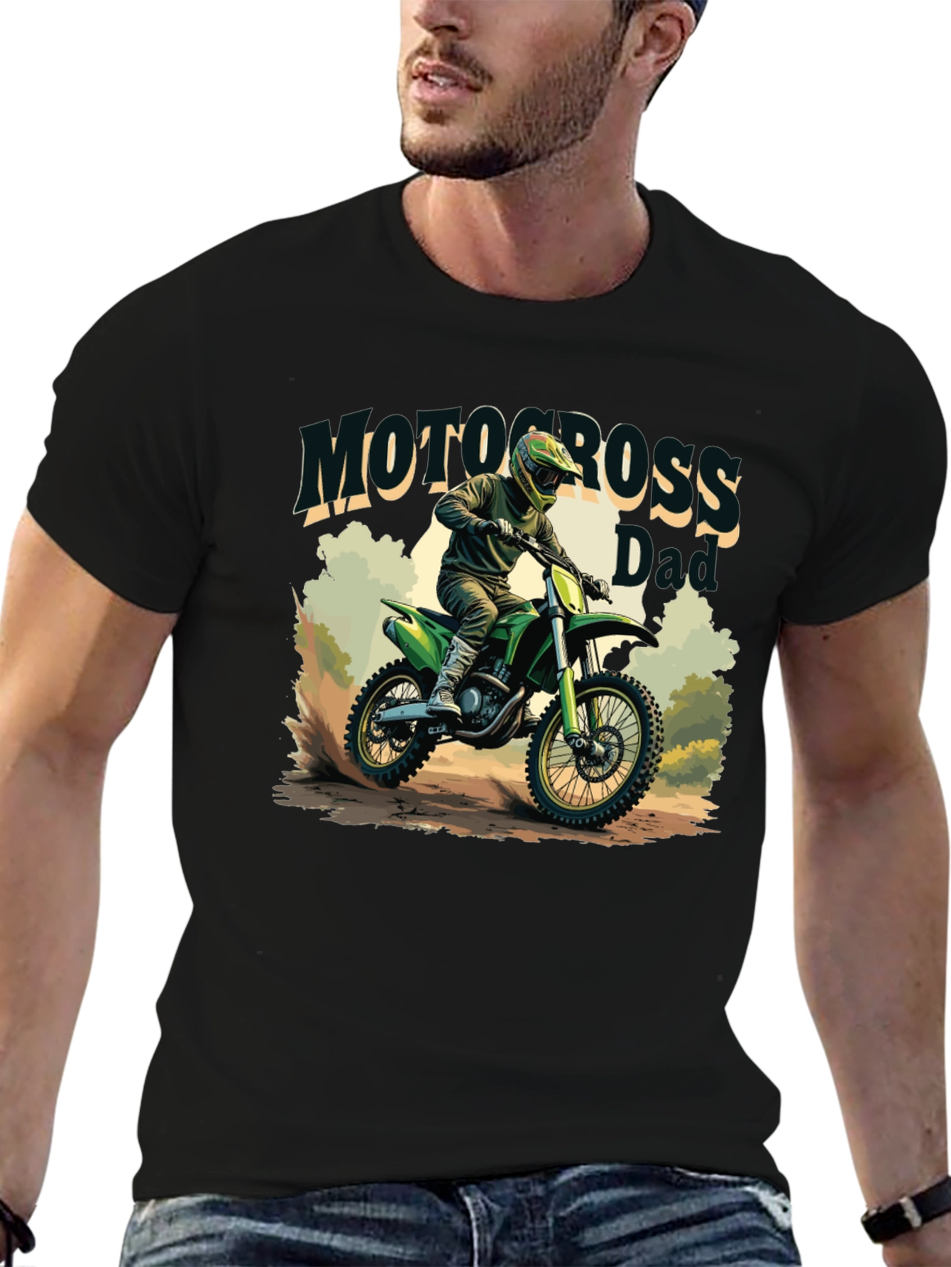 Motocross Dad Graphic Tee