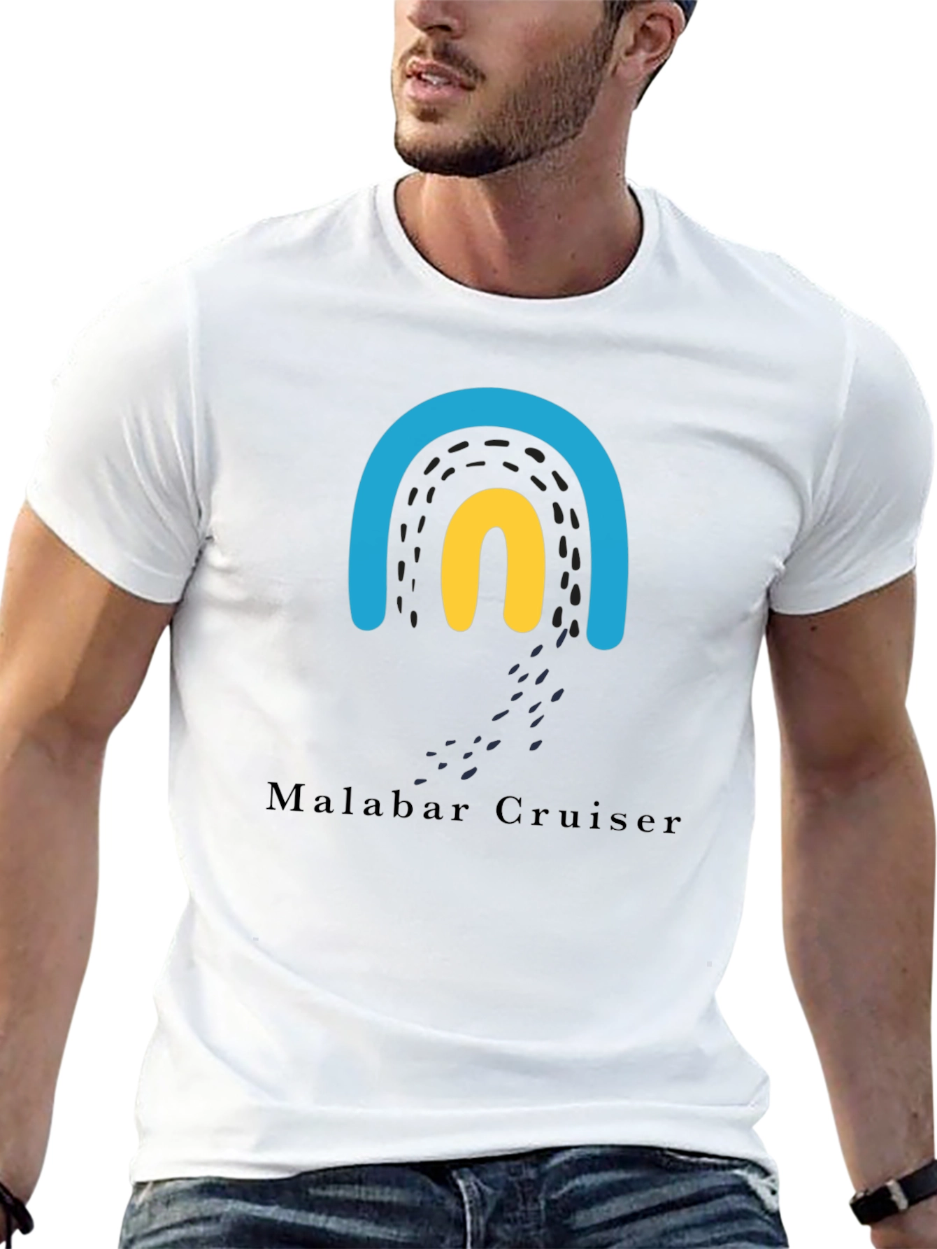 Malabar Cruiser Tee - Stylish Graphic Design