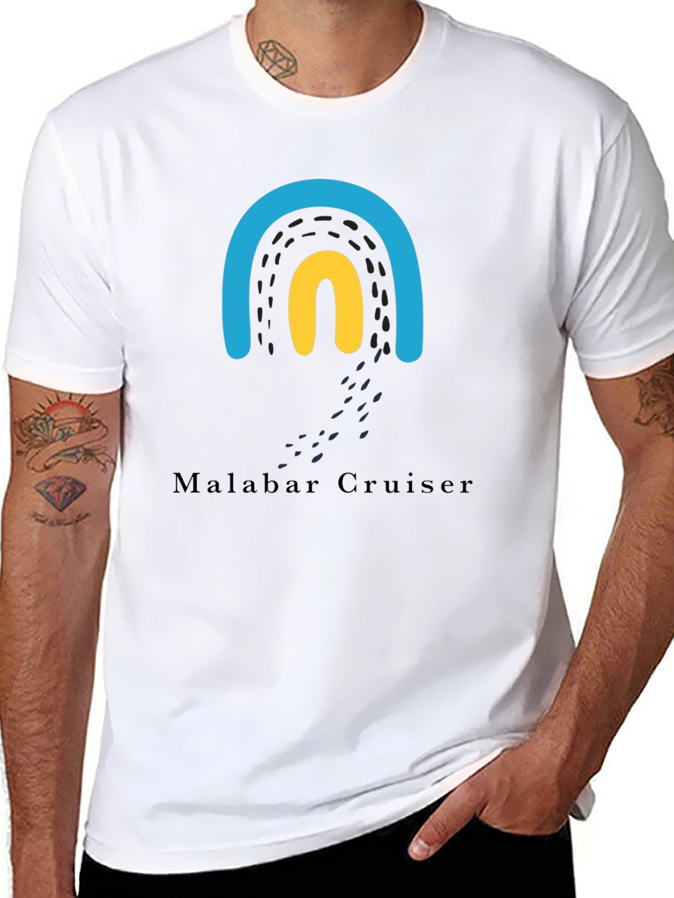 Malabar Cruiser Tee - Stylish Graphic Design