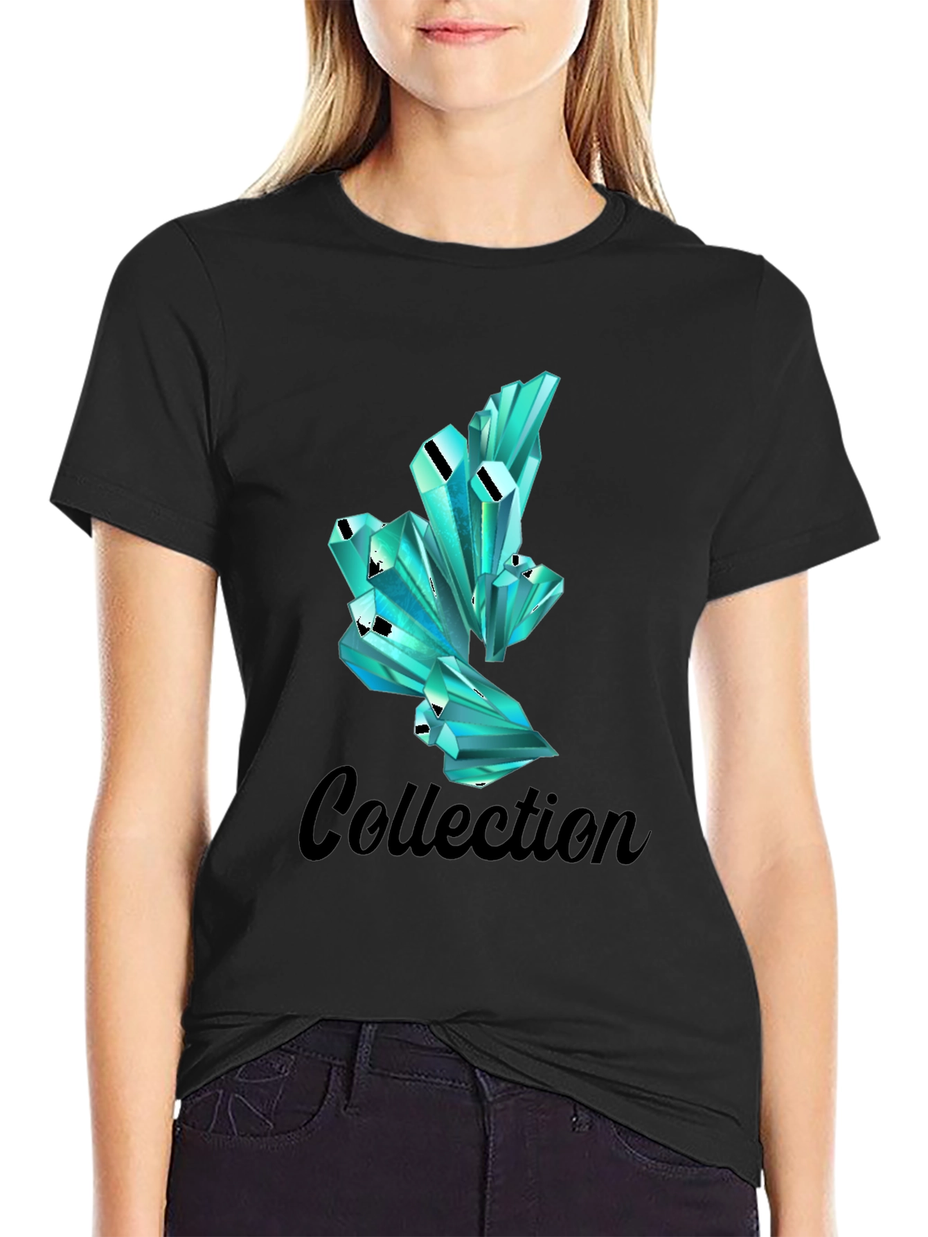 Crystal Collection T-Shirt - Stylish Graphic Tee