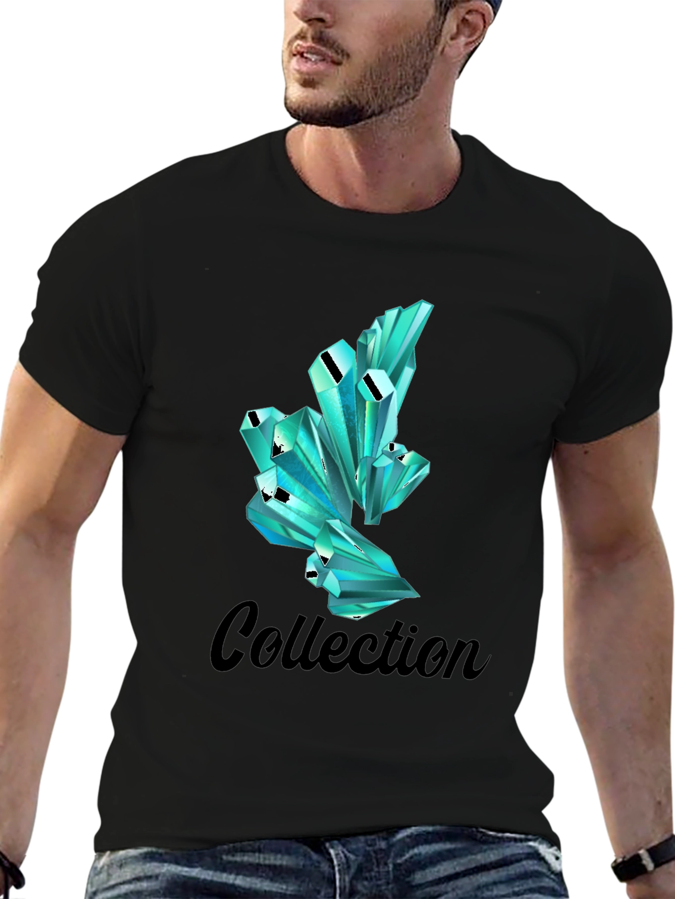 Crystal Collection T-Shirt - Stylish Graphic Tee