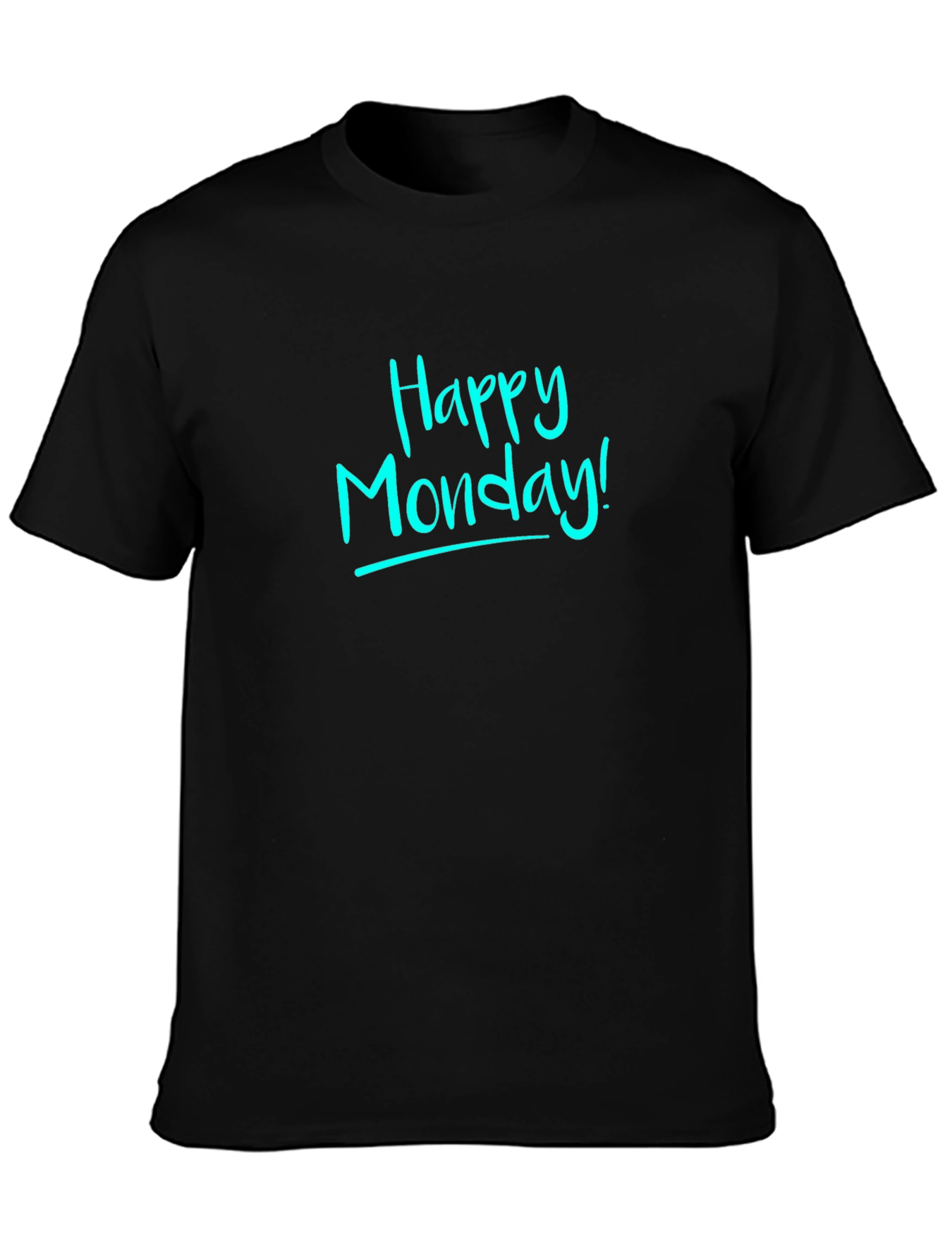 Happy Monday! Black T-Shirt