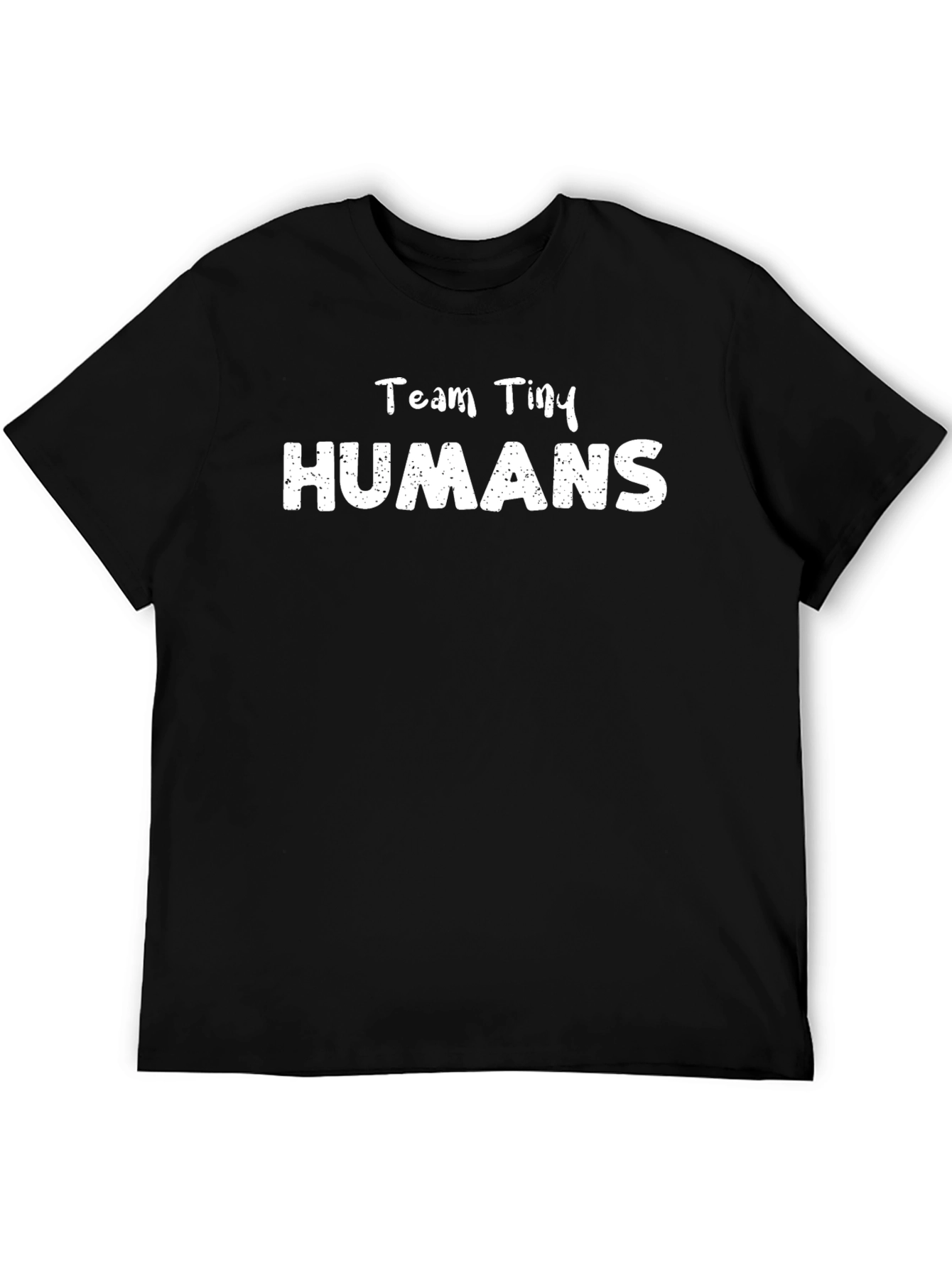 Team Tiny Humans Graphic Tee - Black