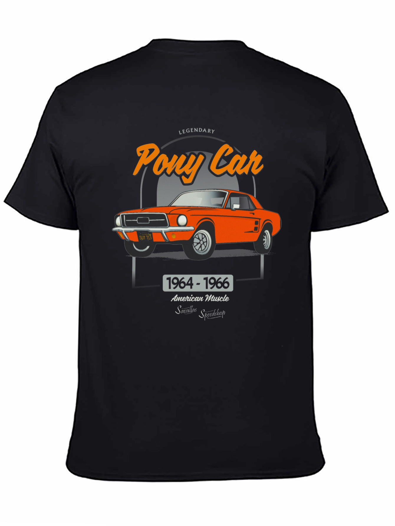 Legendary Pony Car Graphic T-Shirt