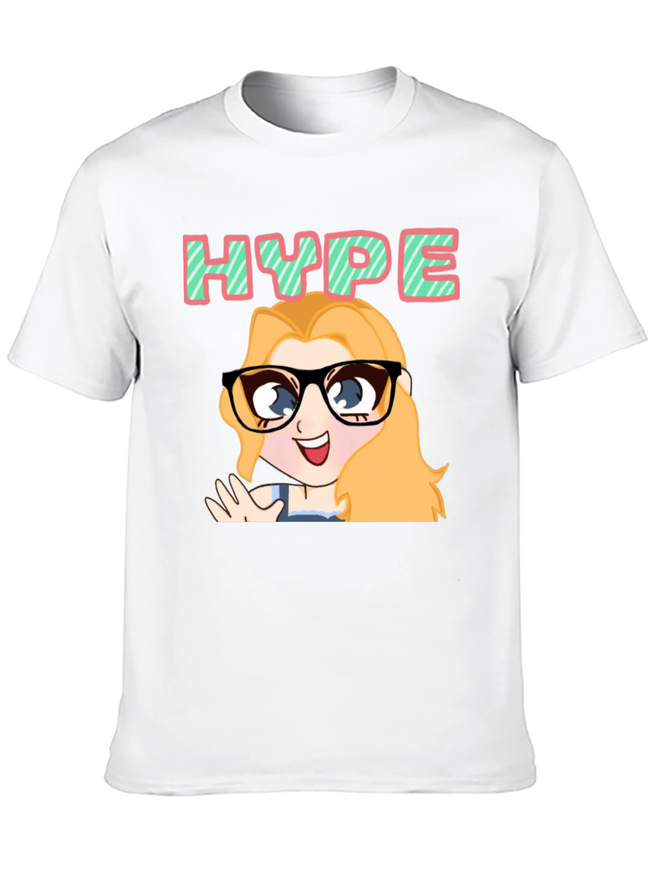 Hype Cartoon Graphic Black T-Shirt