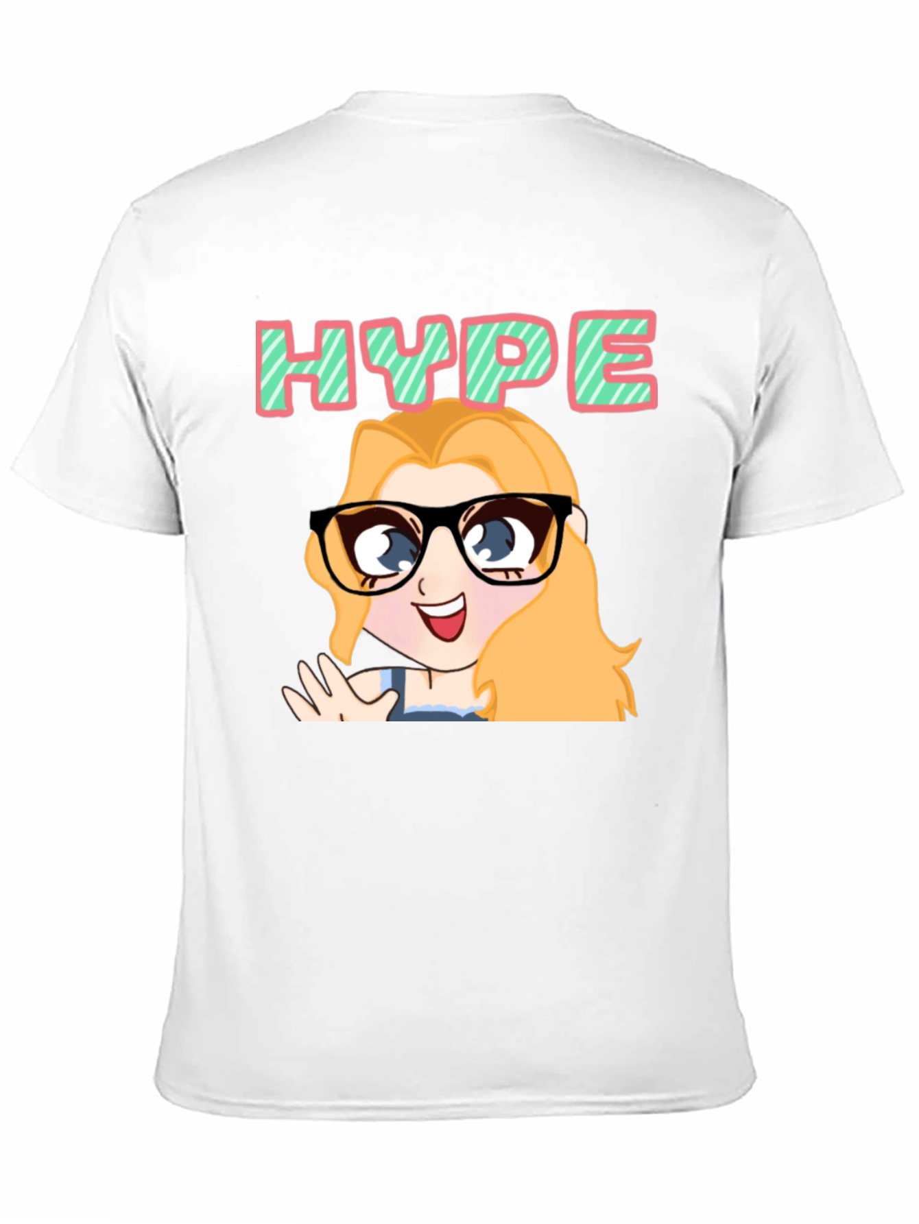 Hype Cartoon Graphic Black T-Shirt