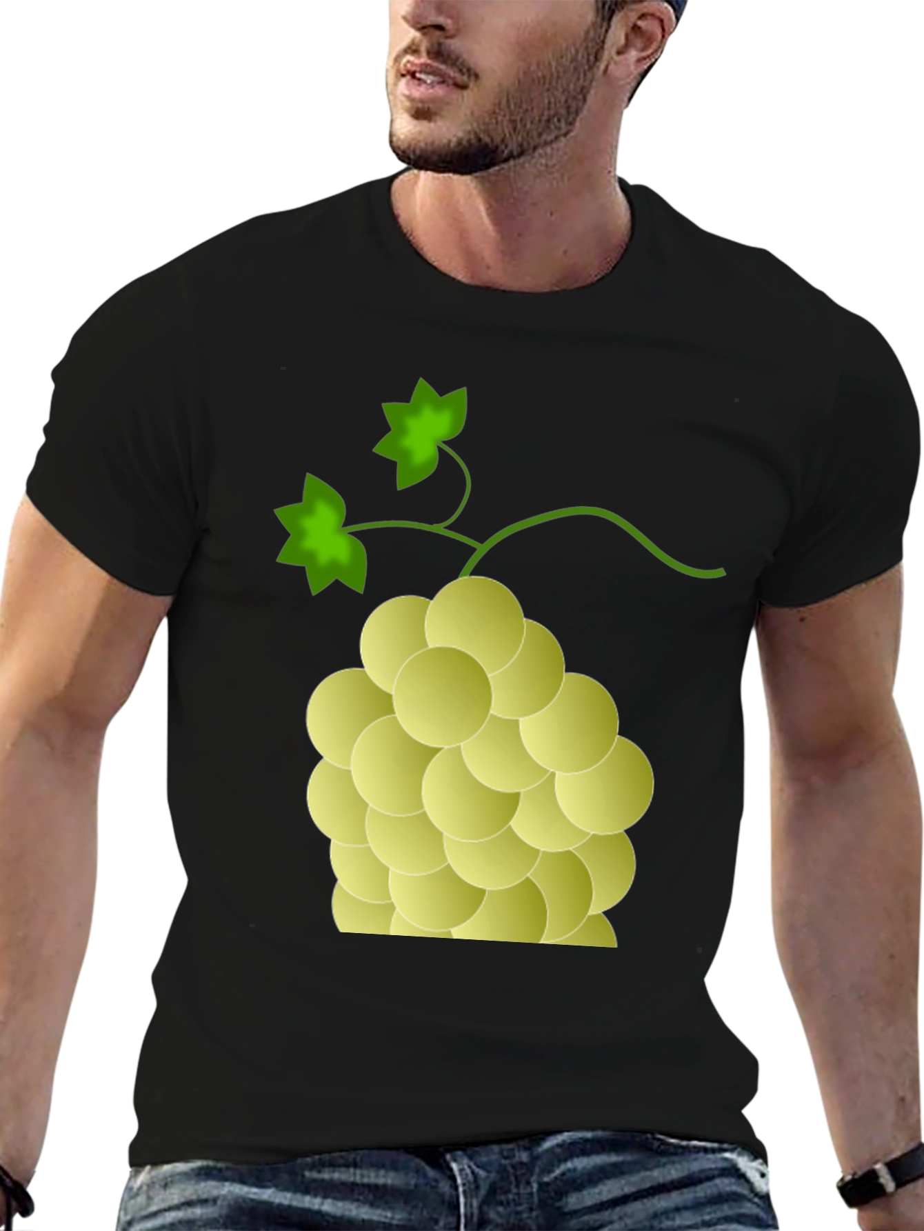 Grapes Graphic T-Shirt - Casual Cool