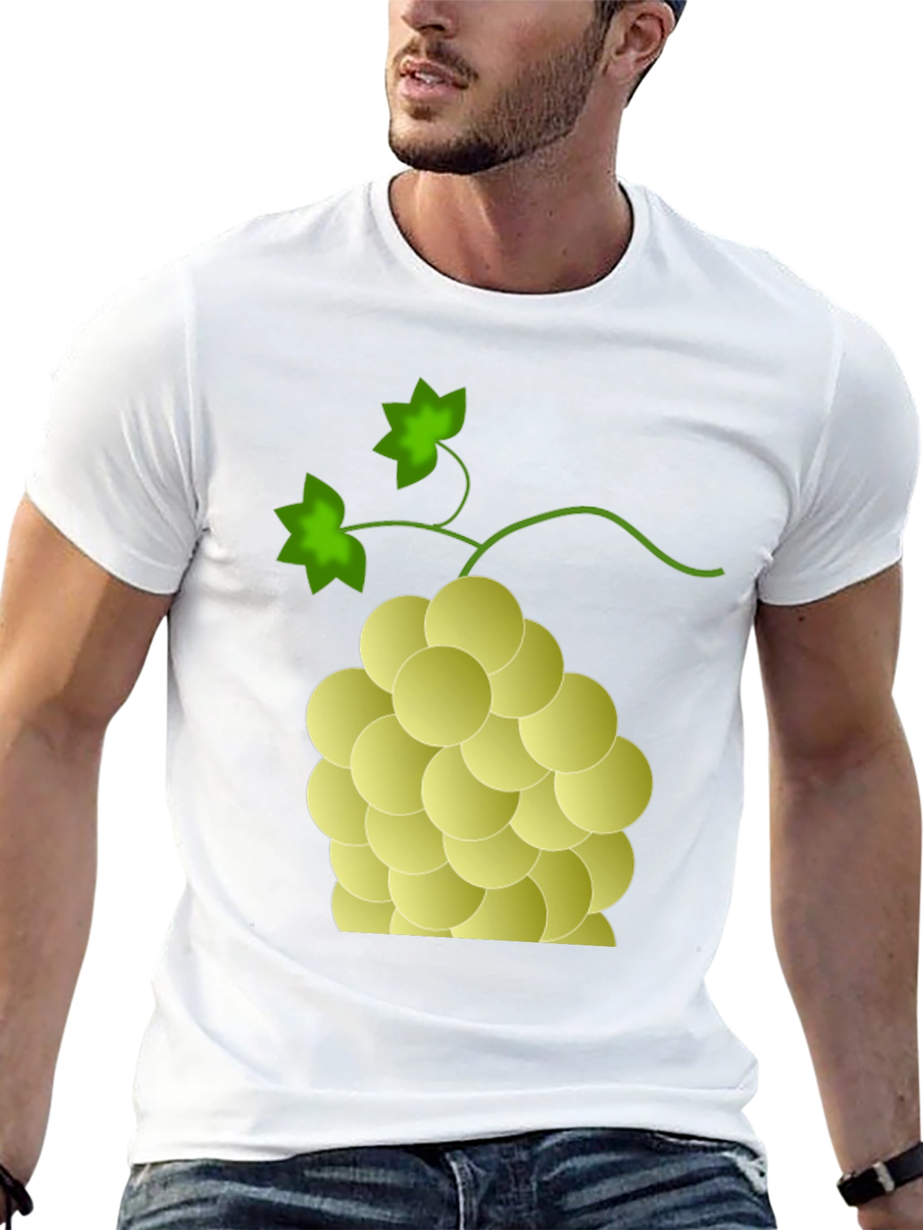 Grapes Graphic T-Shirt - Casual Cool