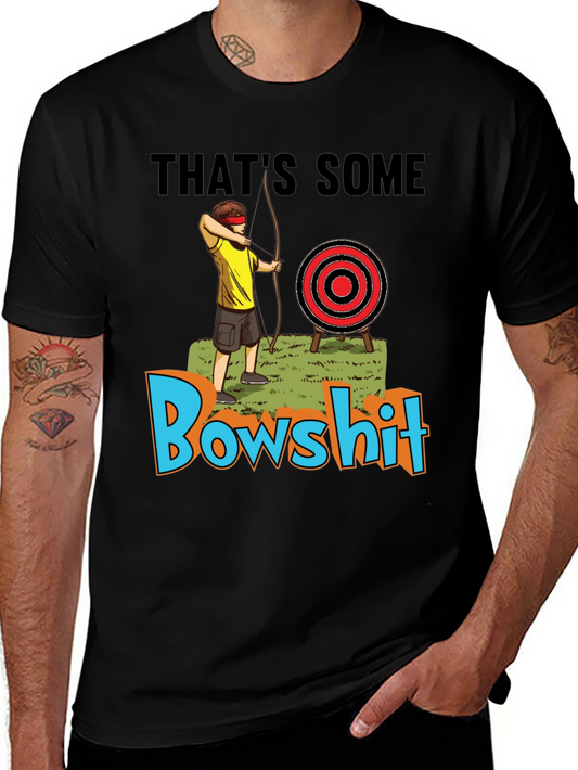 Bowshit T-Shirt Blind Archer Novelty Tee