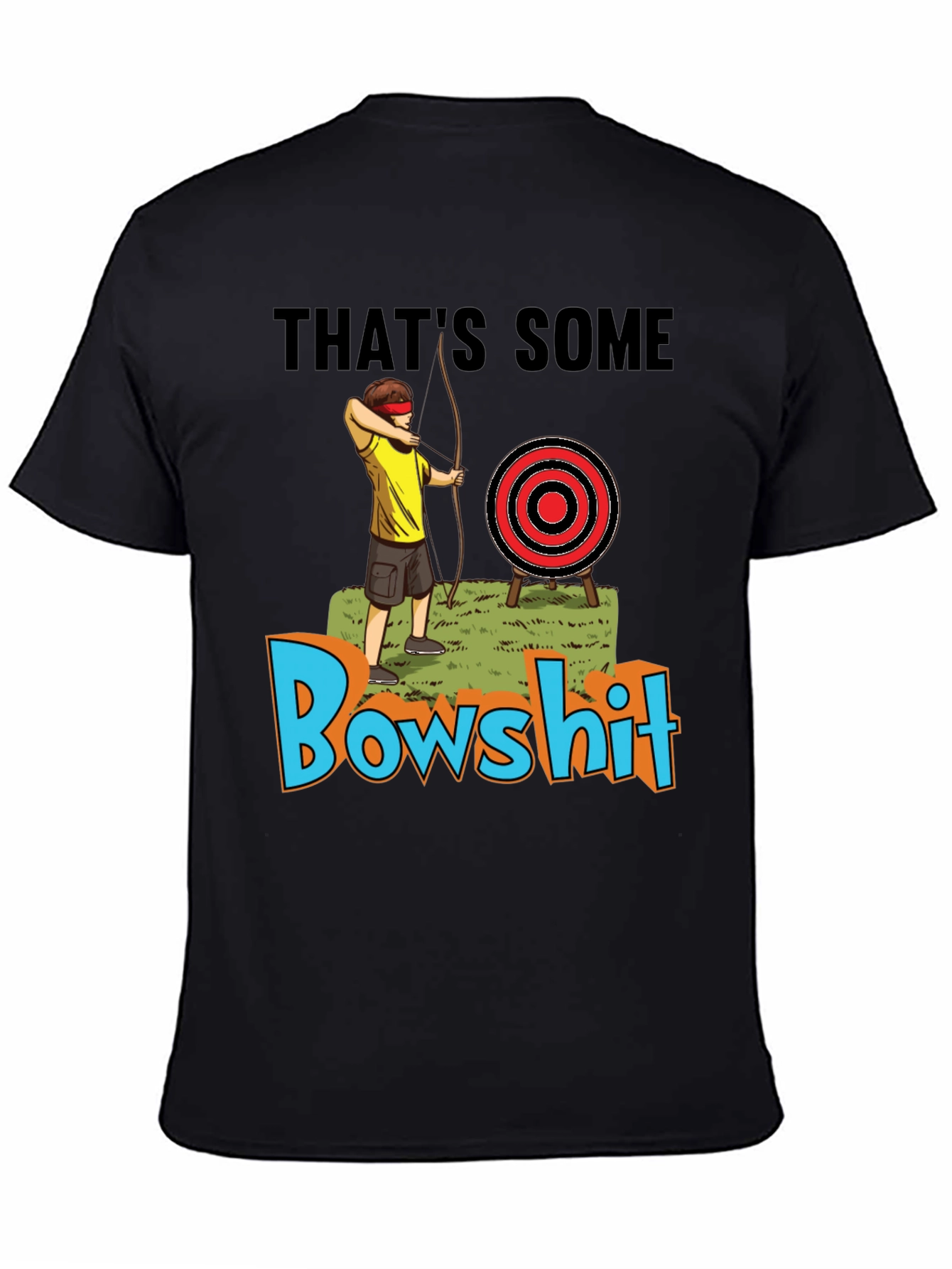 Bowshit T-Shirt Blind Archer Novelty Tee