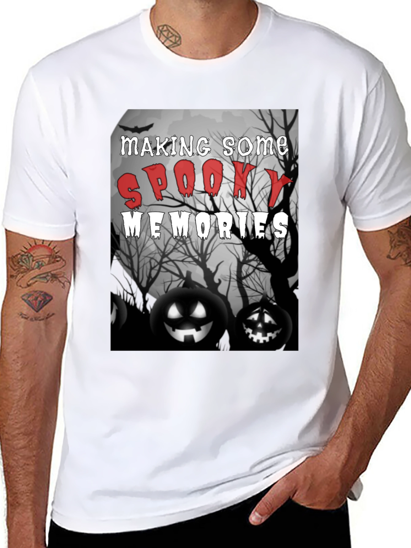Spooky Memories Halloween Graphic Tee