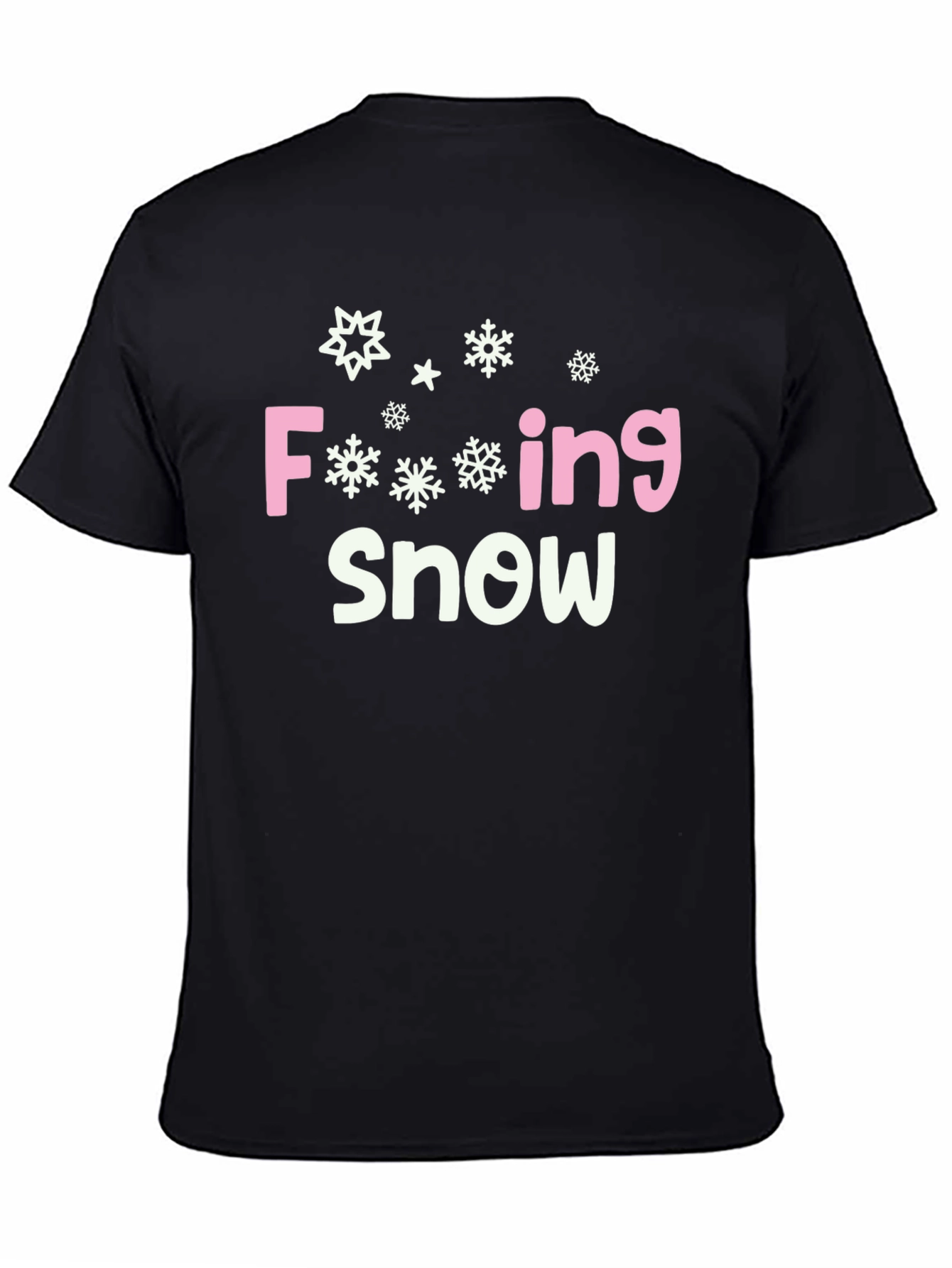 Funny Snow T-Shirt - F-ing Snow Graphic Tee