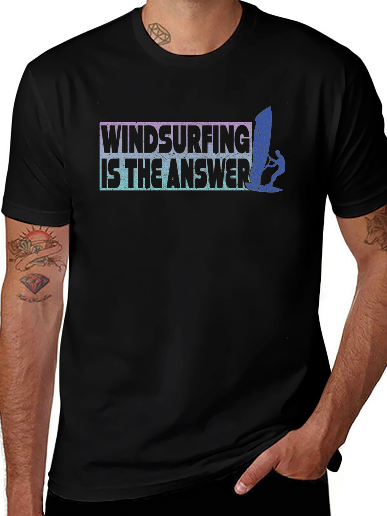 Windsurfing is The Answer T-Shirt