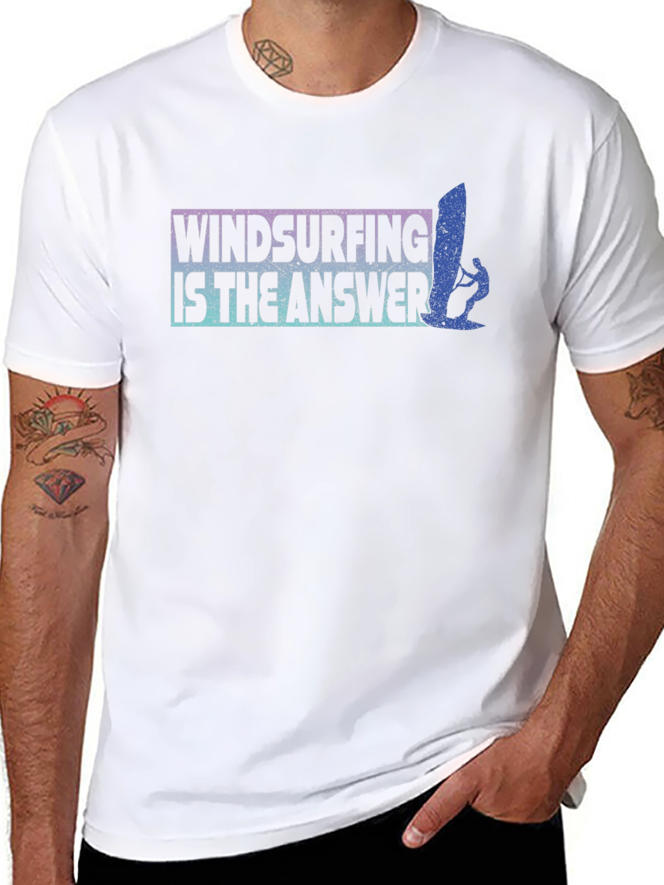 Windsurfing is The Answer T-Shirt
