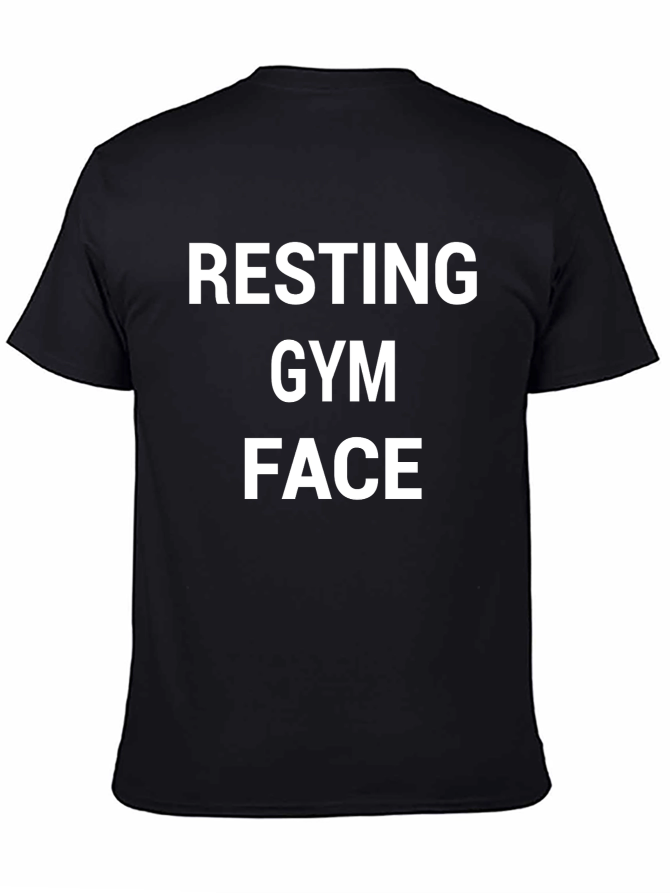 Resting Gym Face Graphic T-Shirt