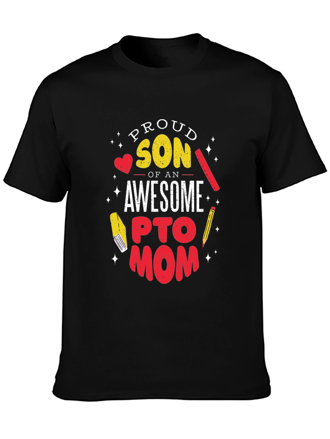 Proud Son of an Awesome PTO Mom Graphic Tee