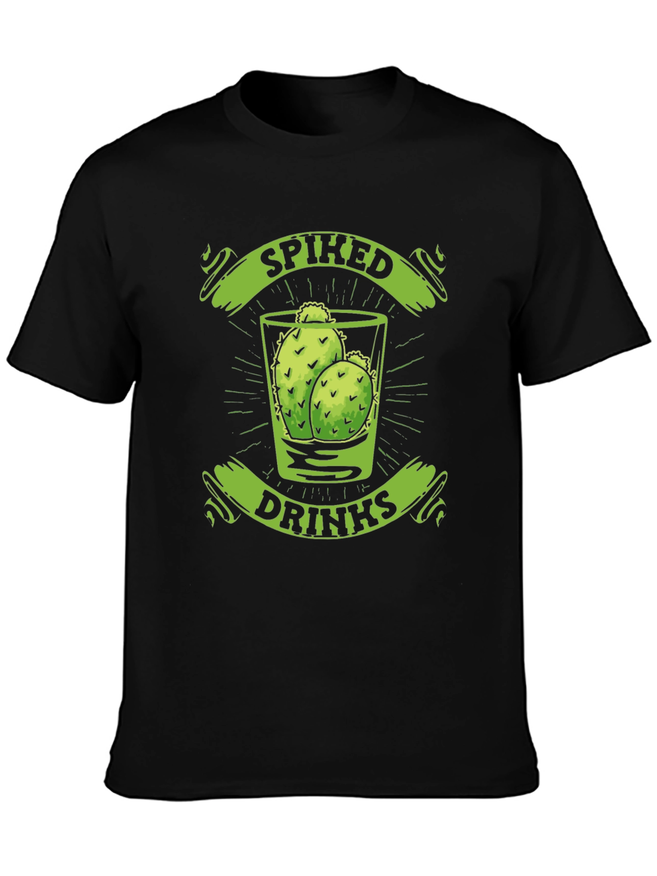 Spiked Drinks Cactus T-Shirt