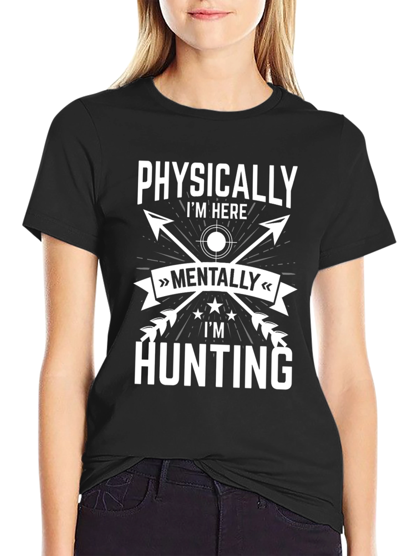 Hunting Mindset T-Shirt - Novelty Design