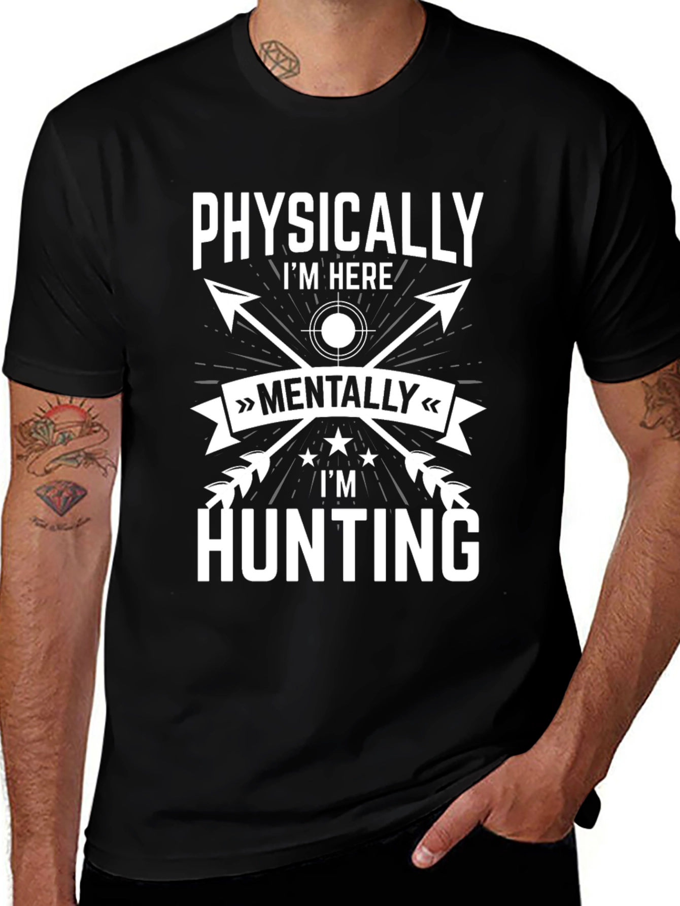 Hunting Mindset T-Shirt - Novelty Design