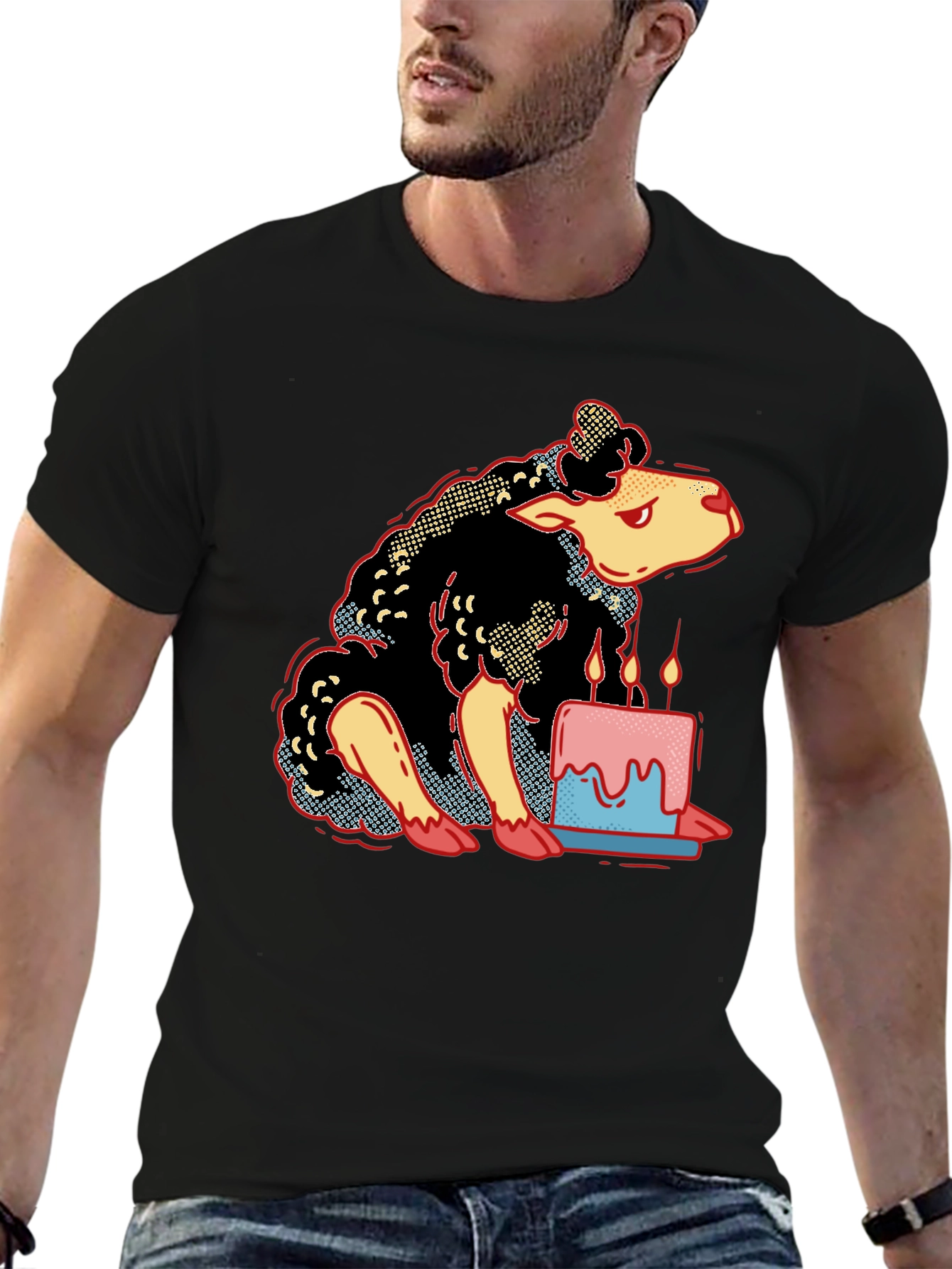 Black Sheep Birthday Cake Graphic Tee