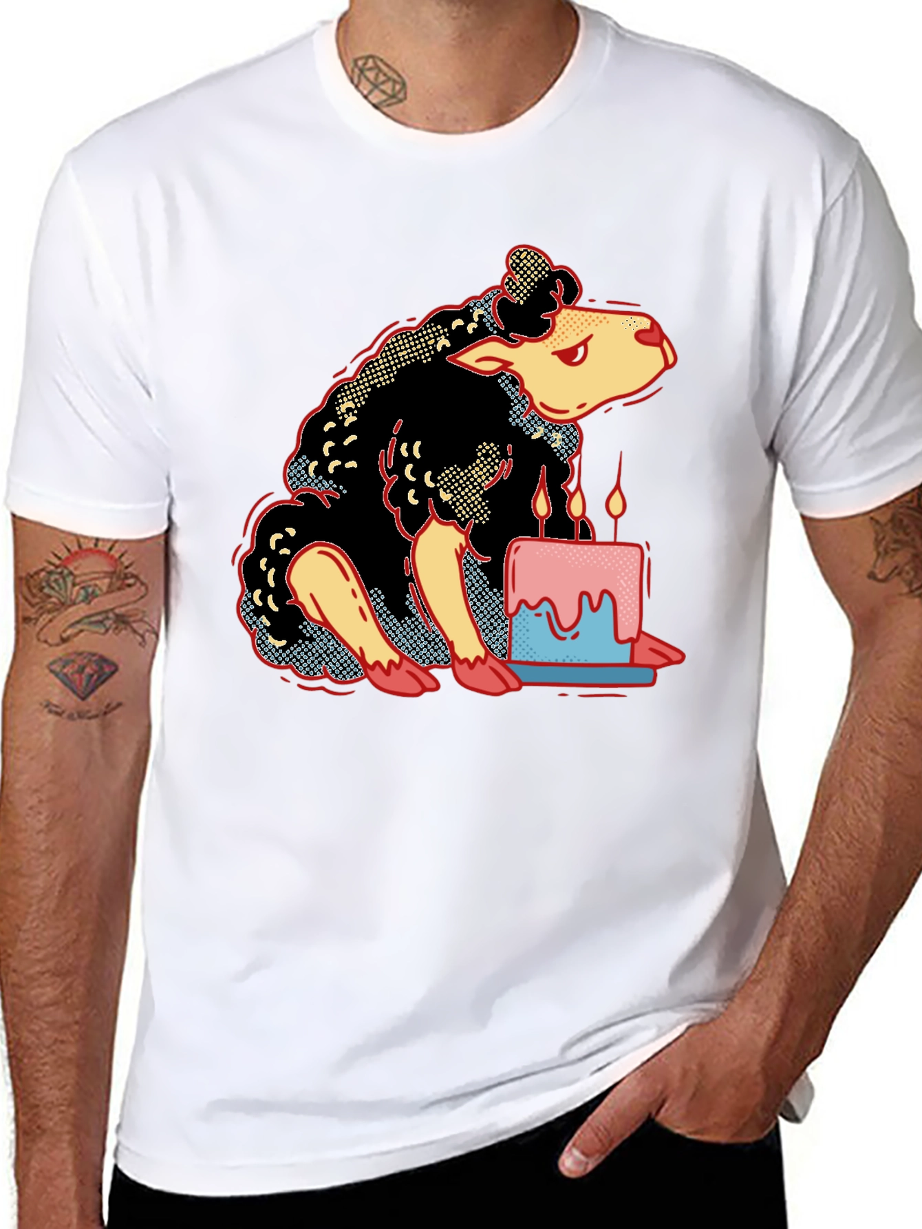 Black Sheep Birthday Cake Graphic Tee