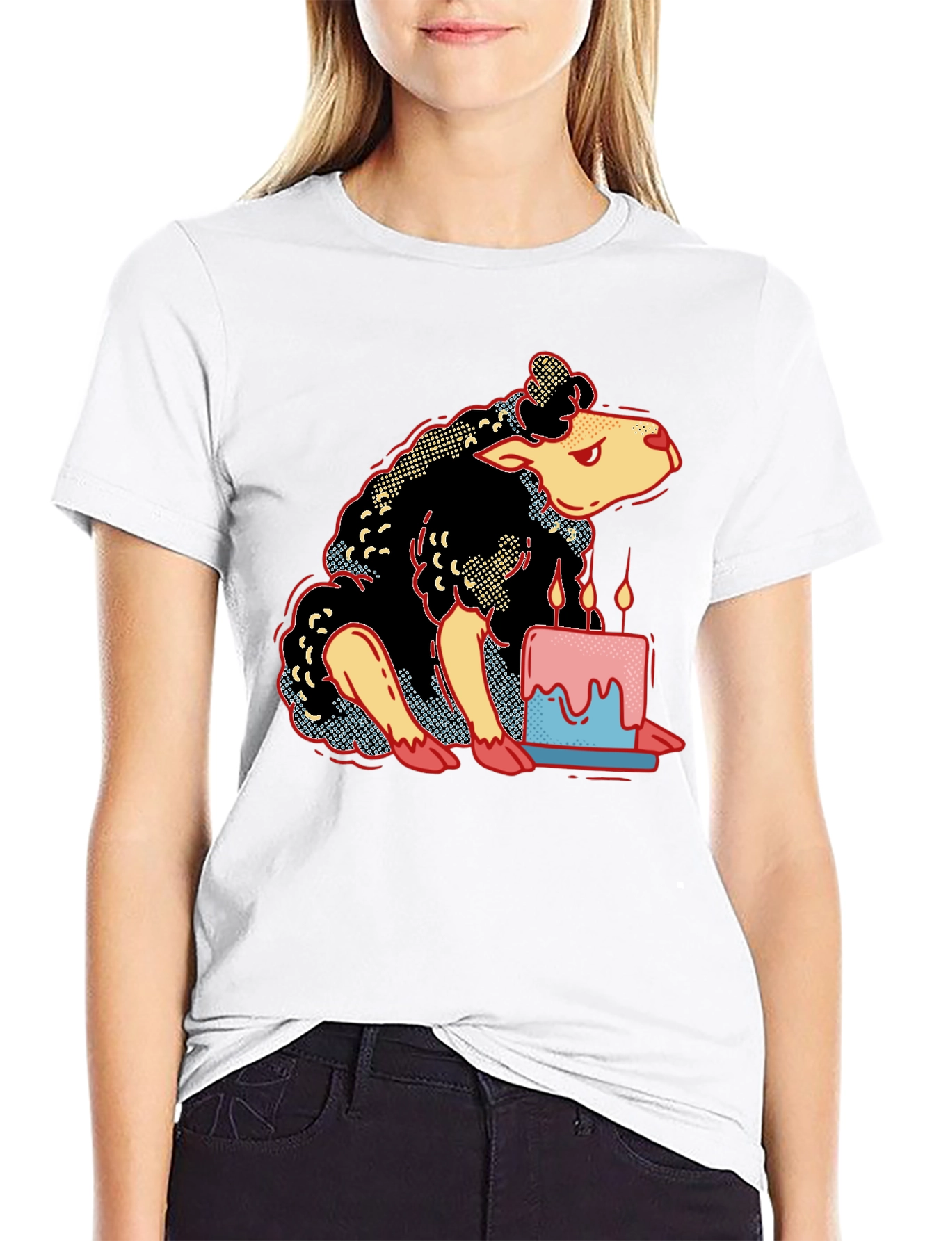Black Sheep Birthday Cake Graphic Tee