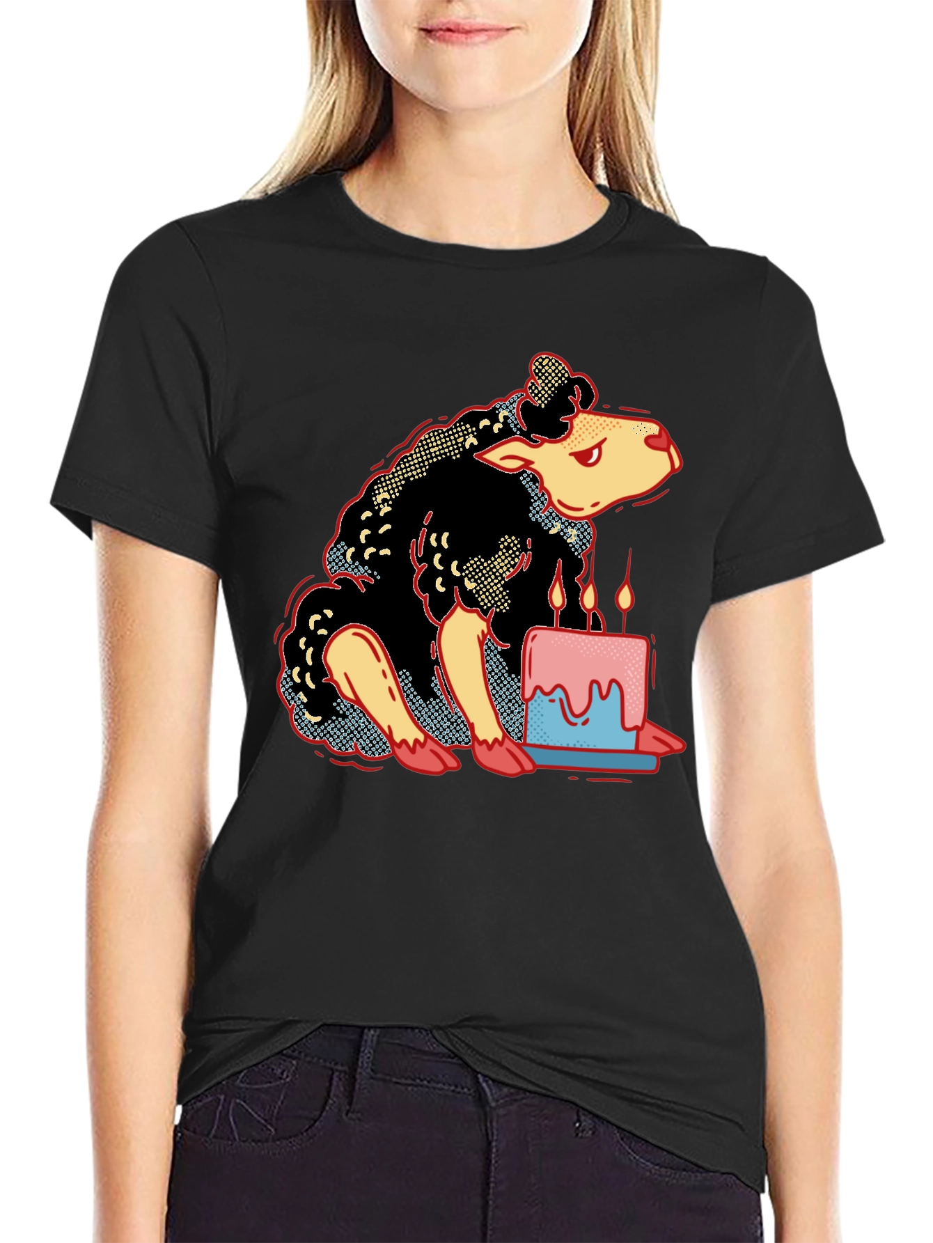 Black Sheep Birthday Cake Graphic Tee