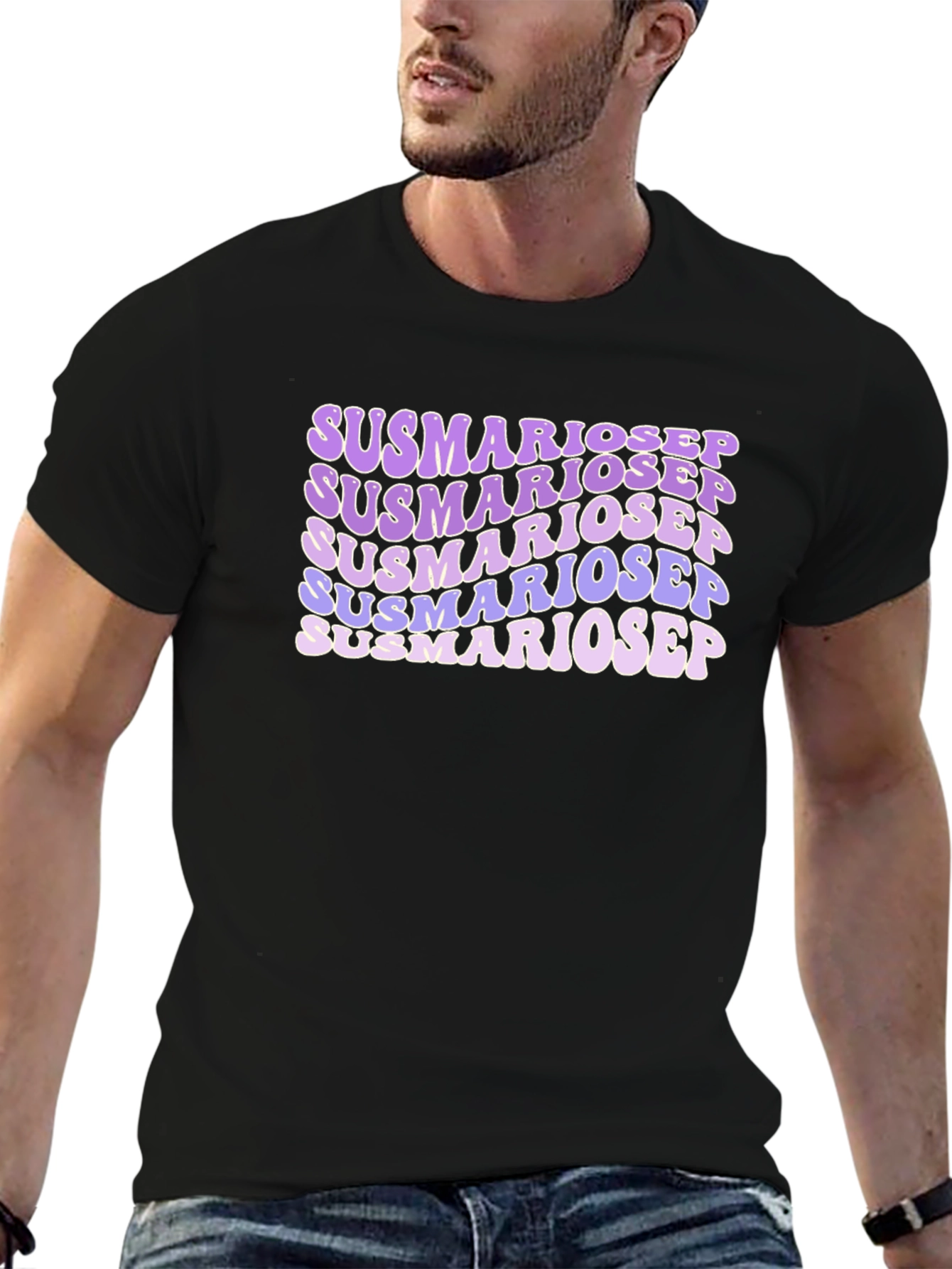 Susmariosep T-Shirt - Trendy Graphic Tee
