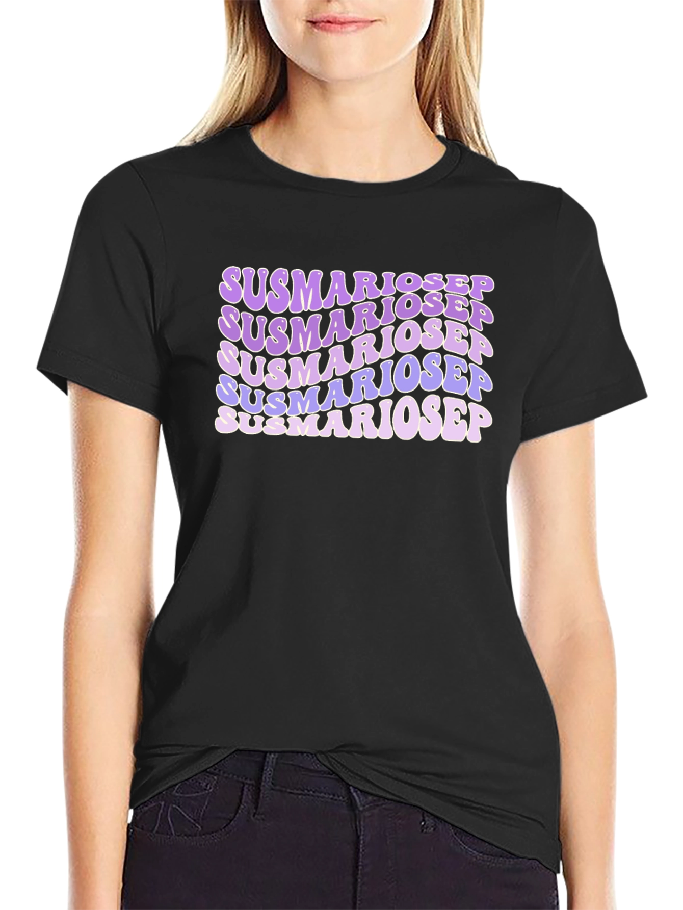 Susmariosep T-Shirt - Trendy Graphic Tee