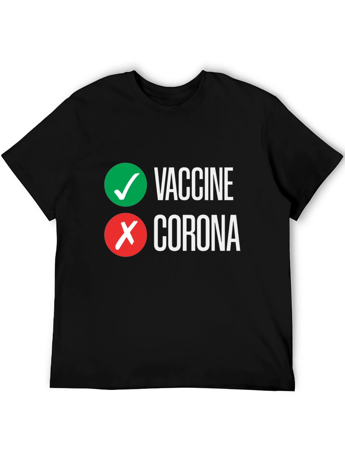 Vaccine vs Corona Graphic Tee