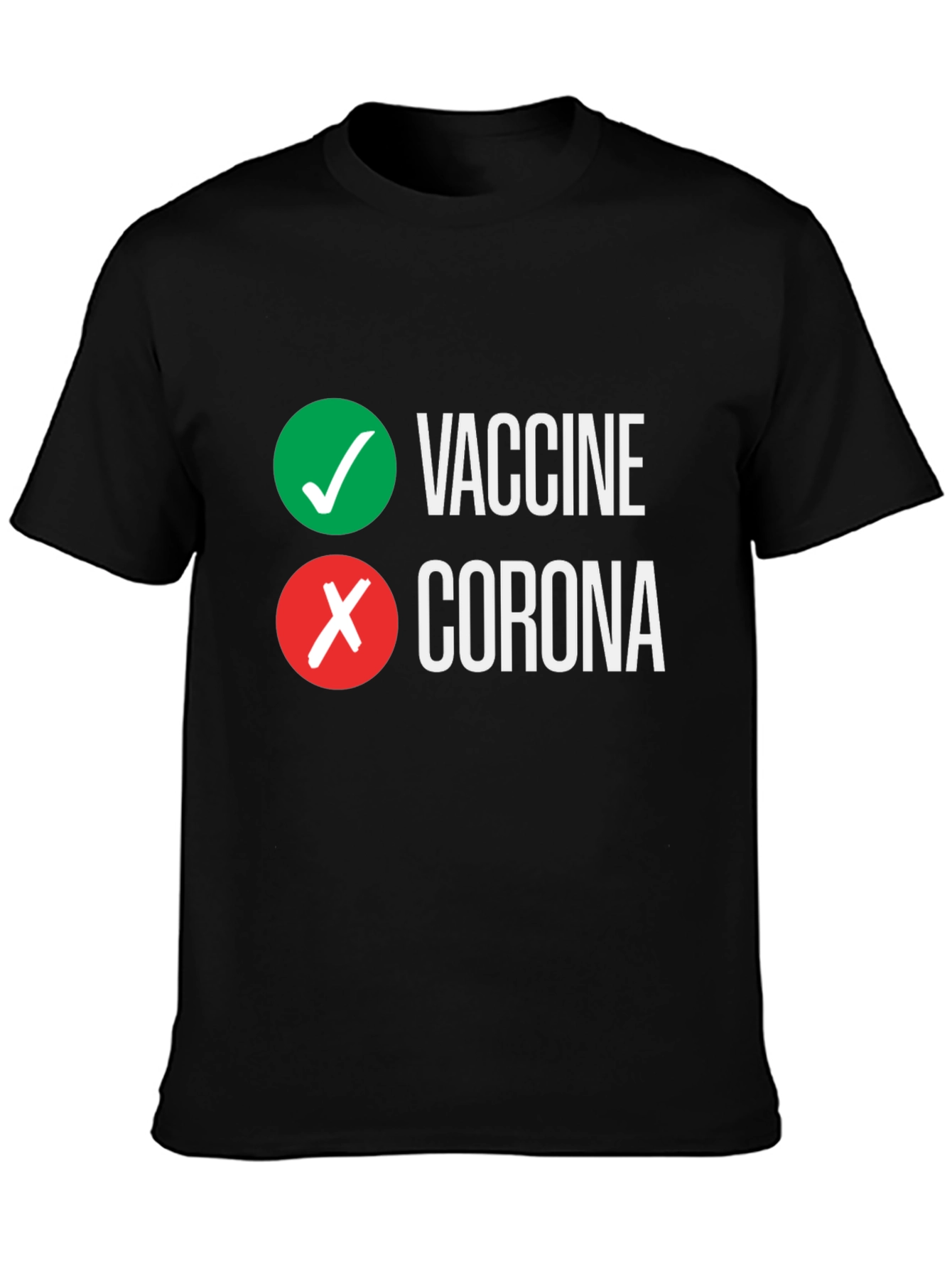Vaccine vs Corona Graphic Tee
