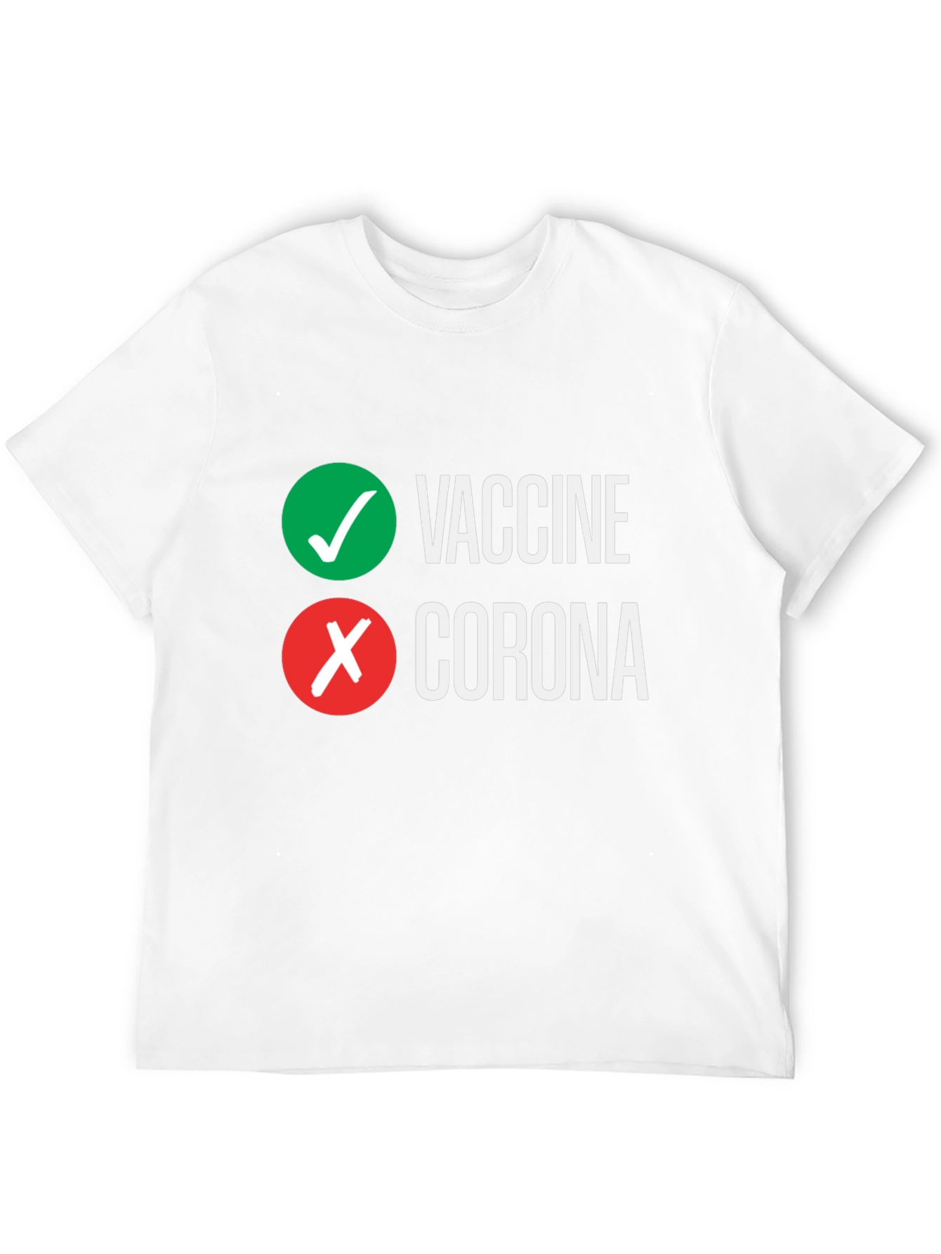 Vaccine vs Corona Graphic Tee