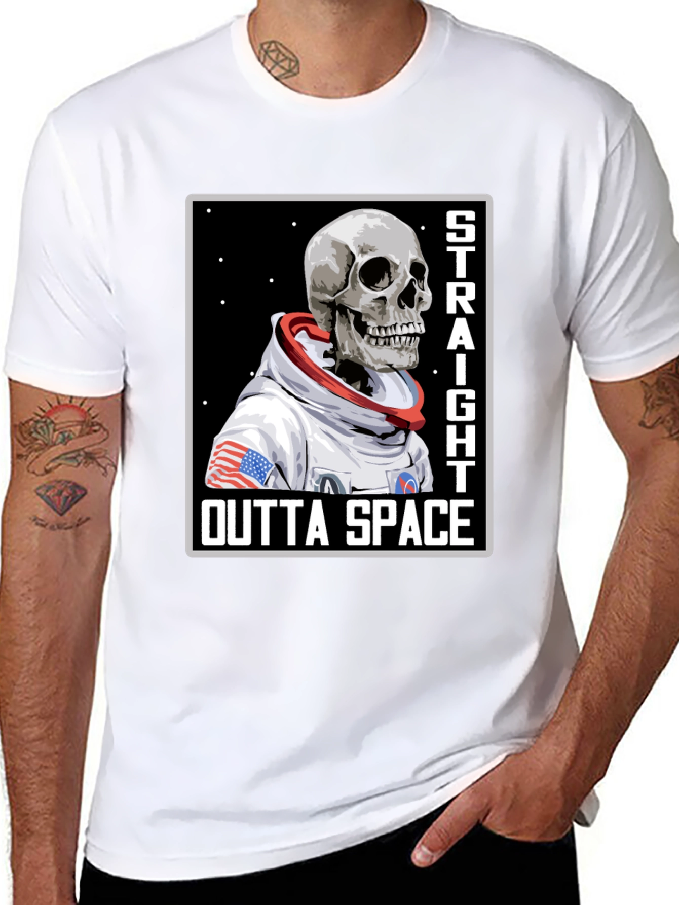 Straight Outta Space Graphic T-Shirt