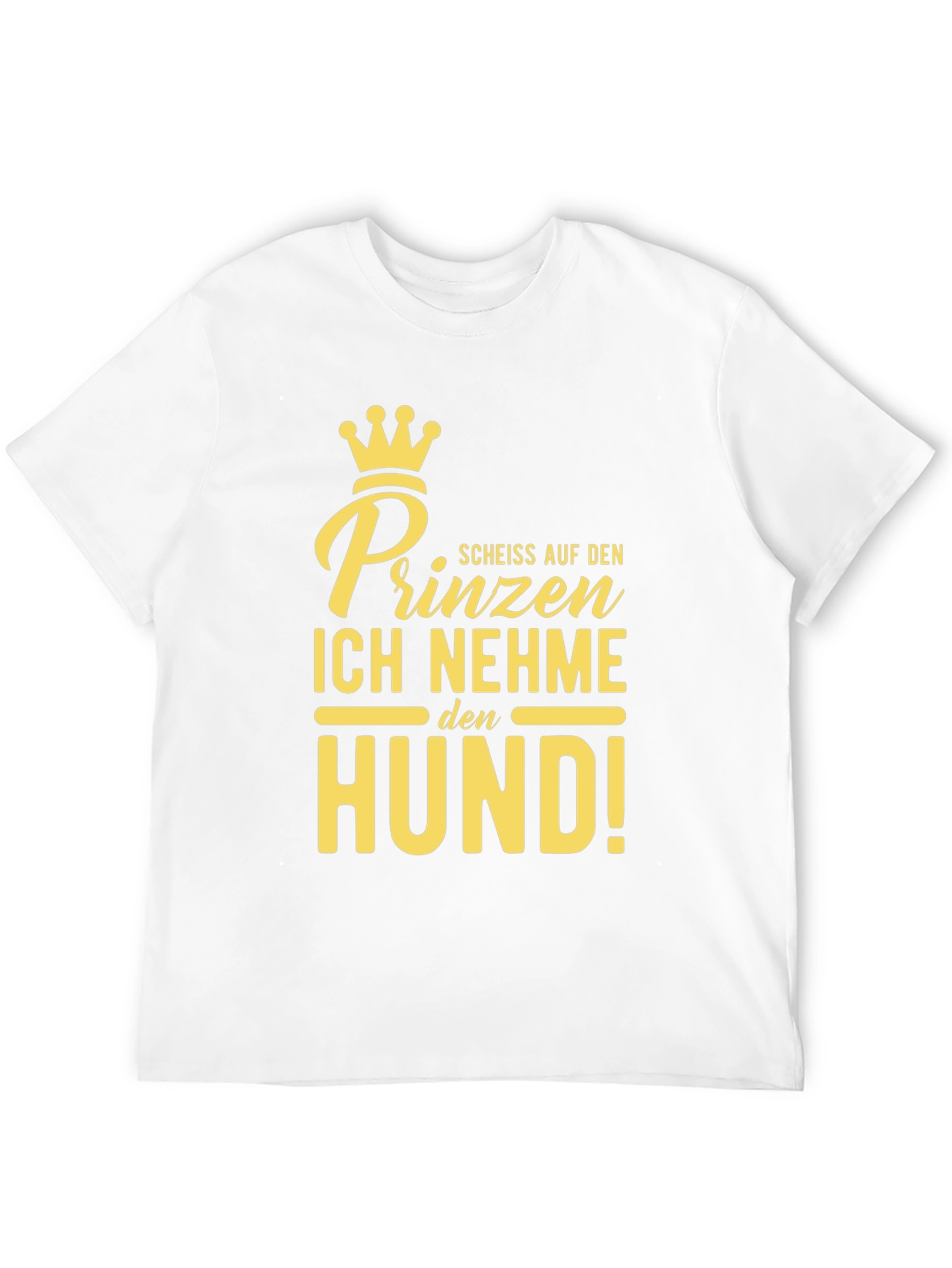 Prince Dog Lover Black T-Shirt