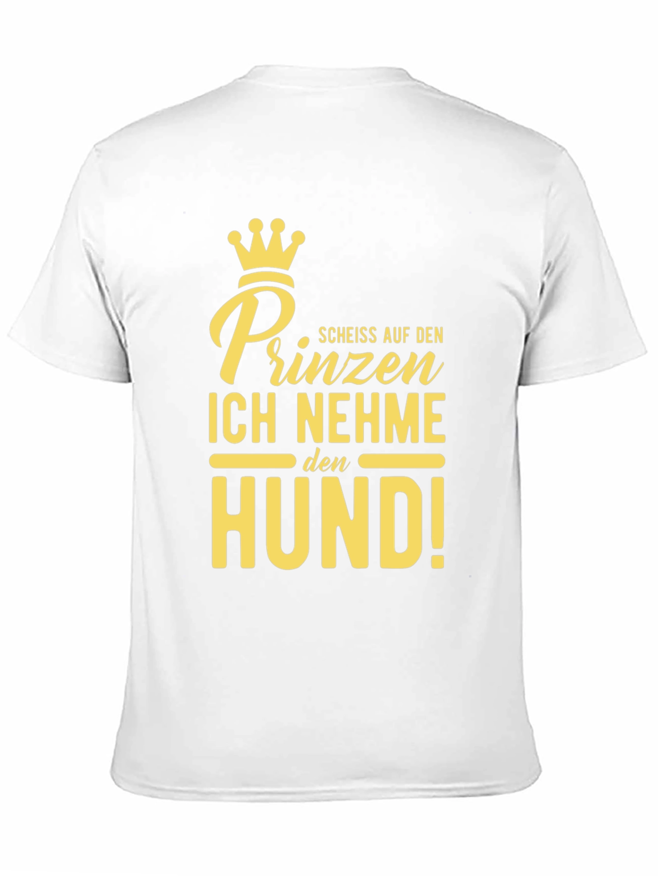 Prince Dog Lover Black T-Shirt