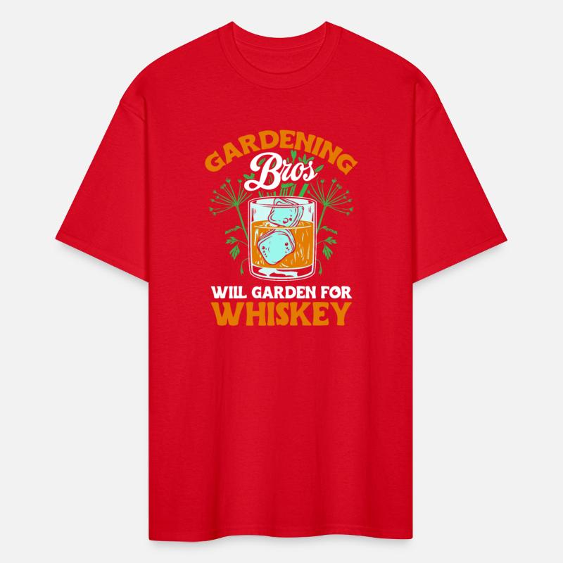 Gardening Gardener Whiskey Gardening Brother