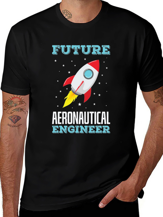 Future Aeronautical Engineer Rocket T-Shirt