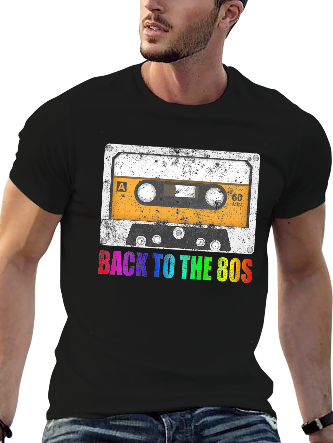Retro 80s Cassette Tape Graphic Tee