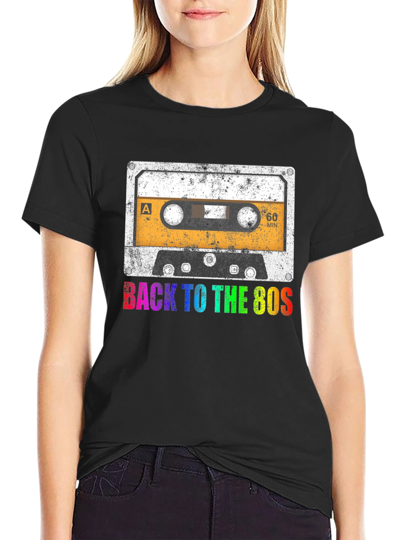 Retro 80s Cassette Tape Graphic Tee