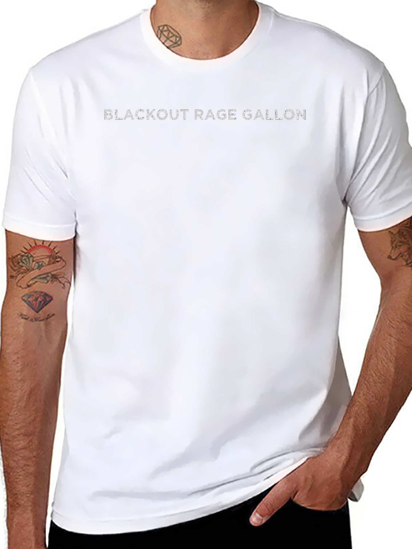 Blackout Rage Gallon Graphic Tee