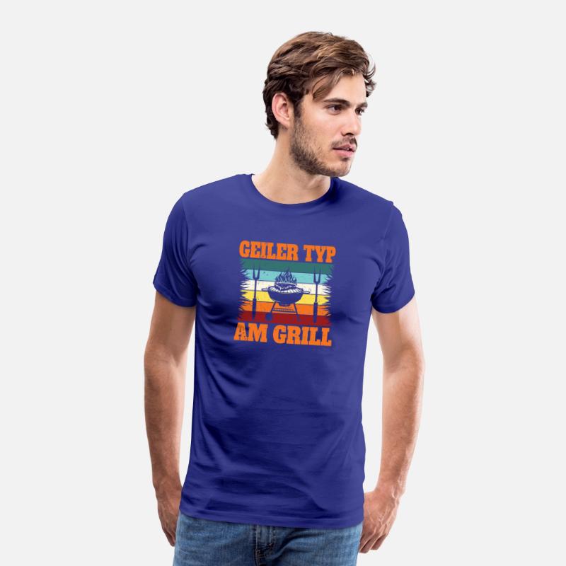 Geiler Typ am Grill – Herren BBQ Shirt
